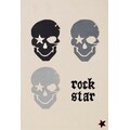 Rock STAR Baby Kinderteppich »RS2383-2«, rechteckig, 15 mm Höhe, handgearbeiteter Konturenschnitt, Obermaterial: 100% Polyacryl, Kinder- und Jugendzimmer