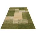 my home Teppich »Melvin«, rechteckig, 8 mm Höhe, schön weich, flacher Teppich Karo-Muster, ideale Teppiche für Wohnzimmer Schlafzimmer Esszimmer