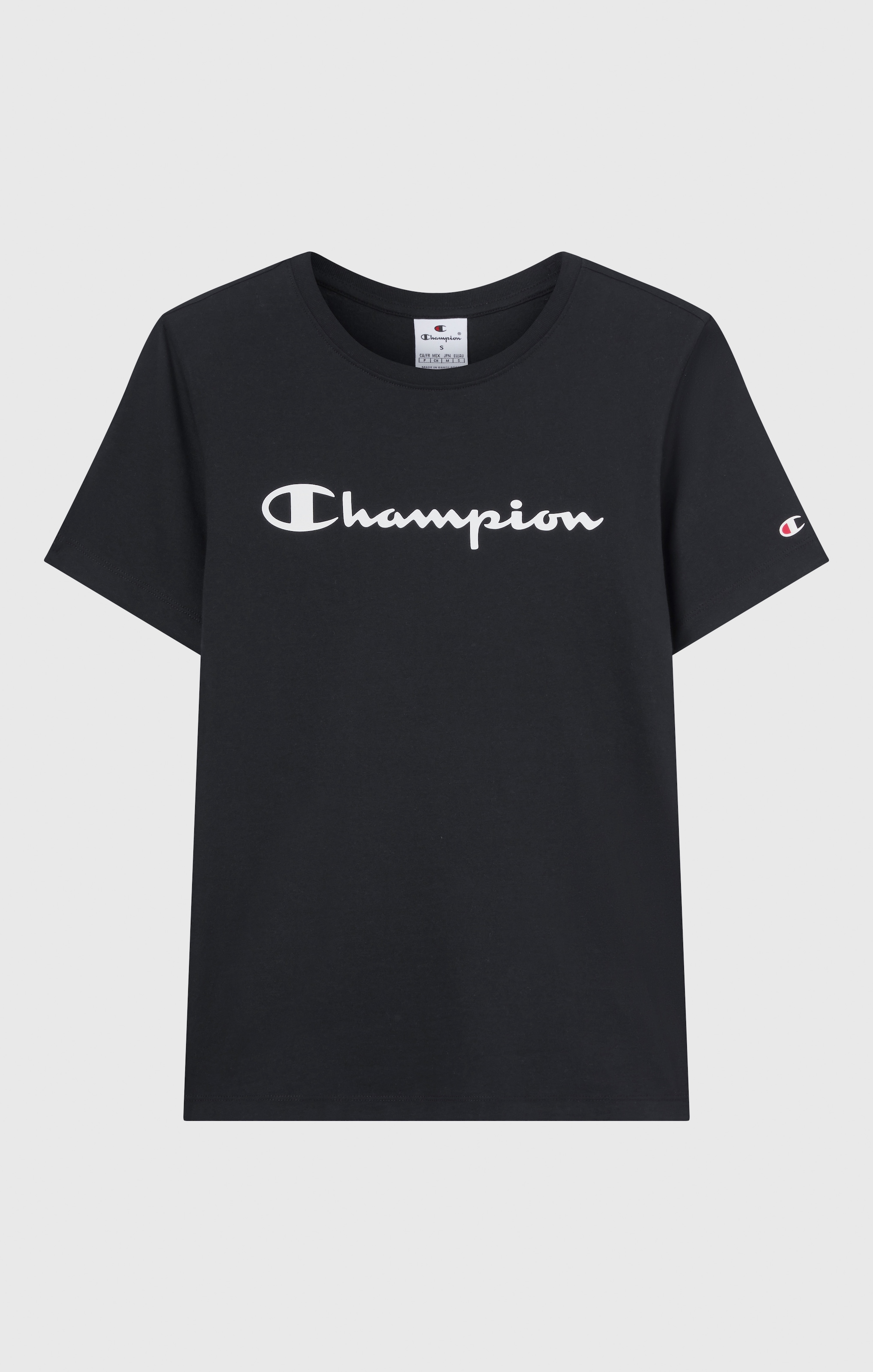 Champion T-Shirt klassischer Schnitt, sportlicher Stil, aus Baumwolle