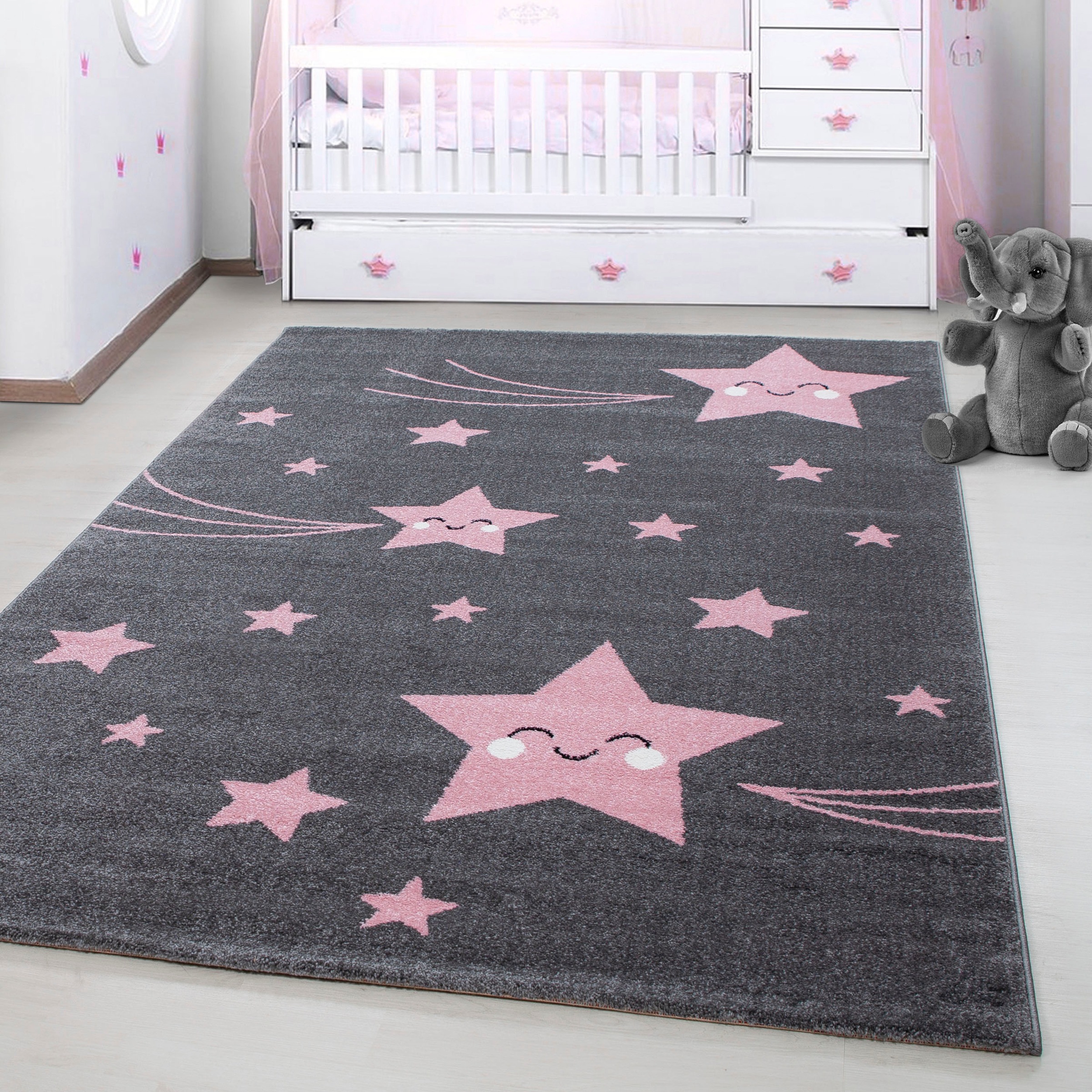 Ayyildiz Teppiche Kinderteppich »Kids 610«, rechteckig, 12 mm Höhe, auch in günstig online kaufen
