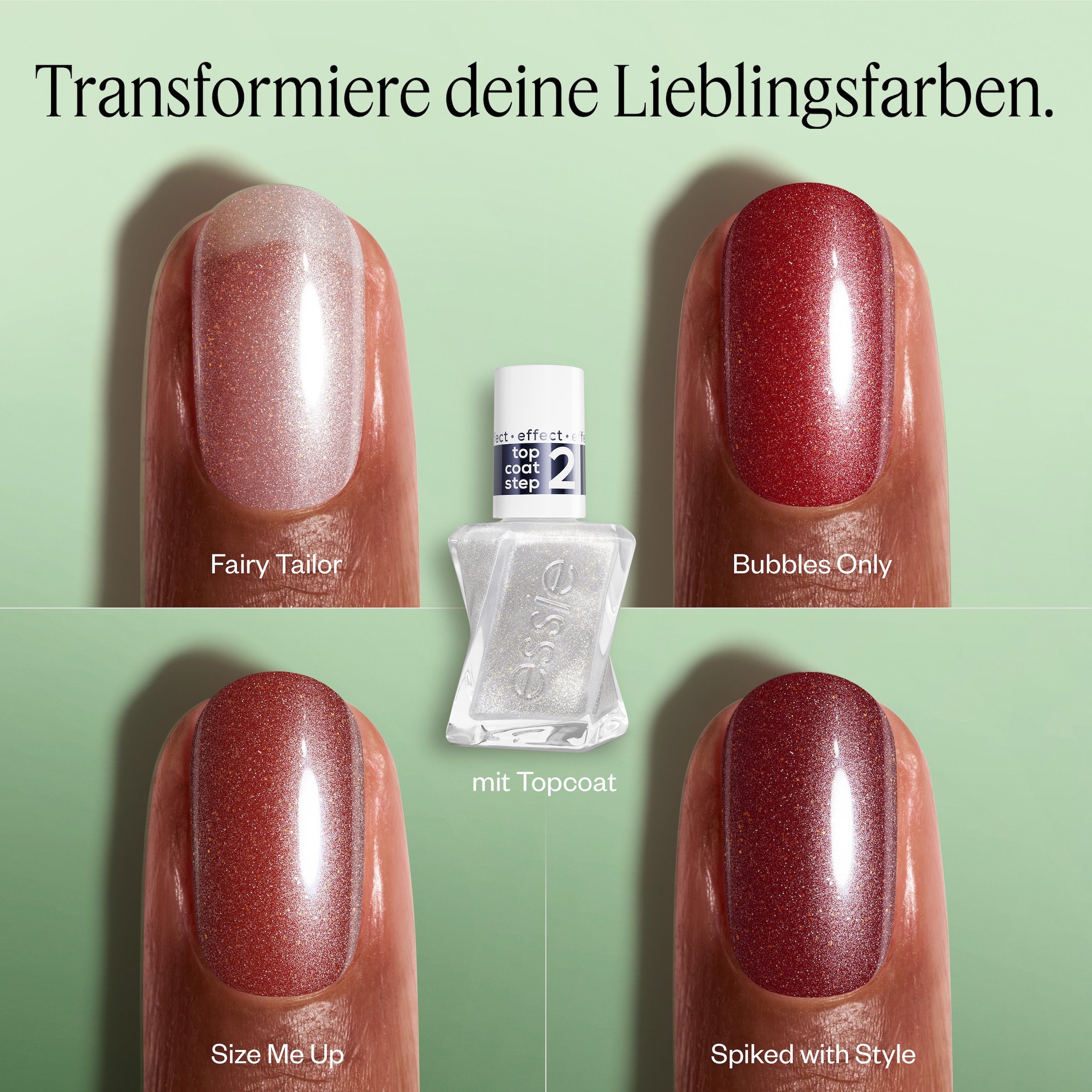 essie Überlack »DIAMOND DUST TOP COAT«