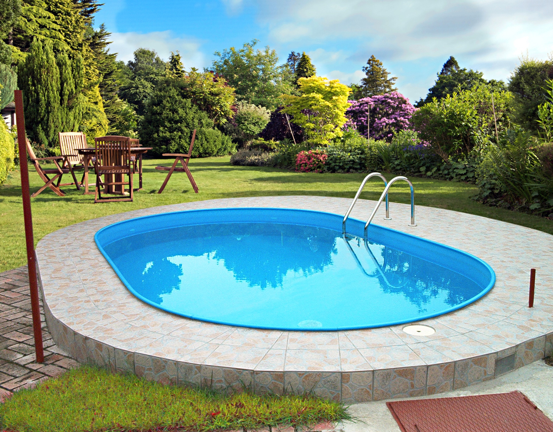 SUMMER FUN Ovalpool, BxLxH: 360x623x120 cm kaufen