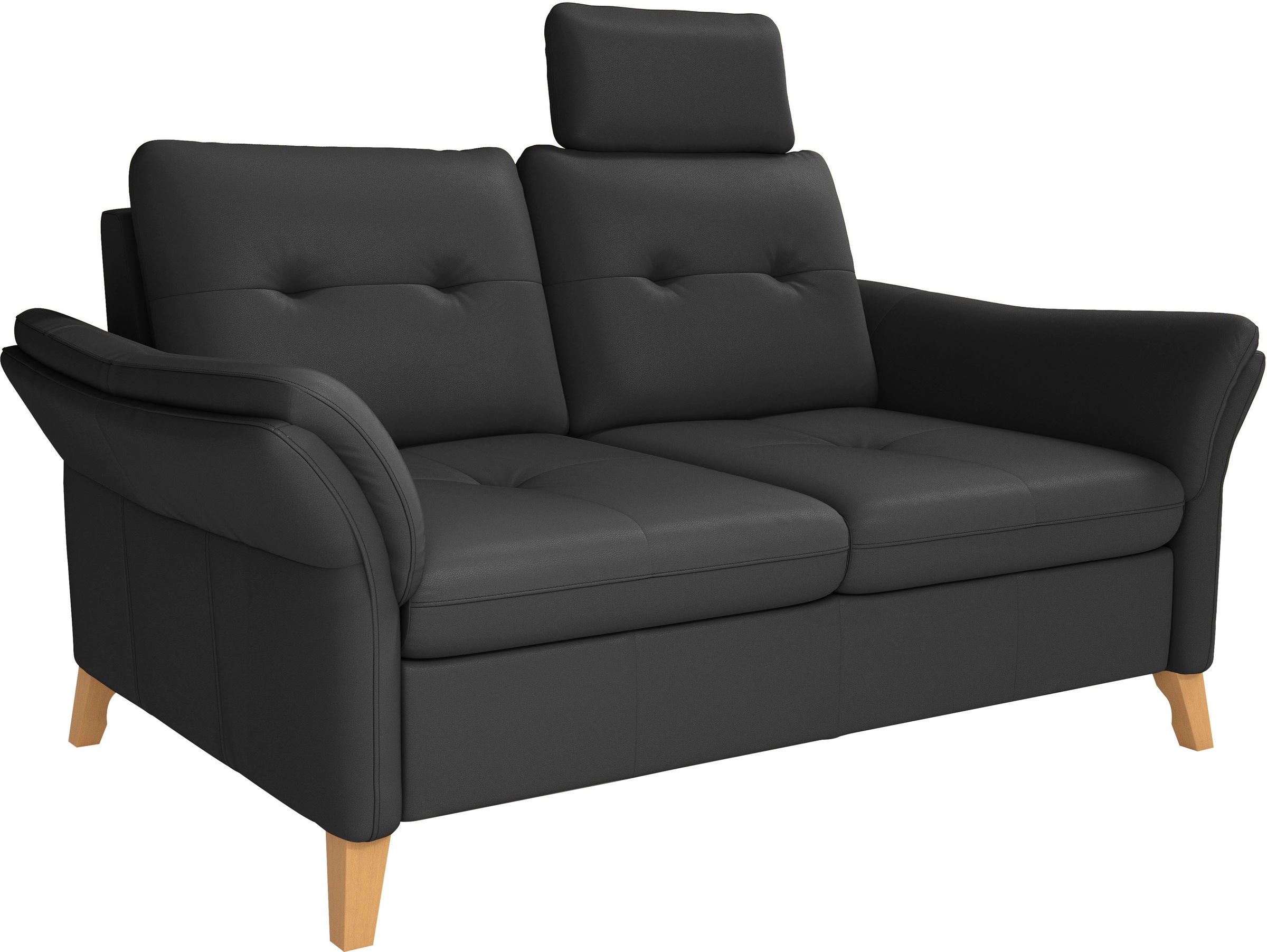 sit&more 3-Sitzer »Göteborg«, inklusive Sitztiefenverstellung und Federkern