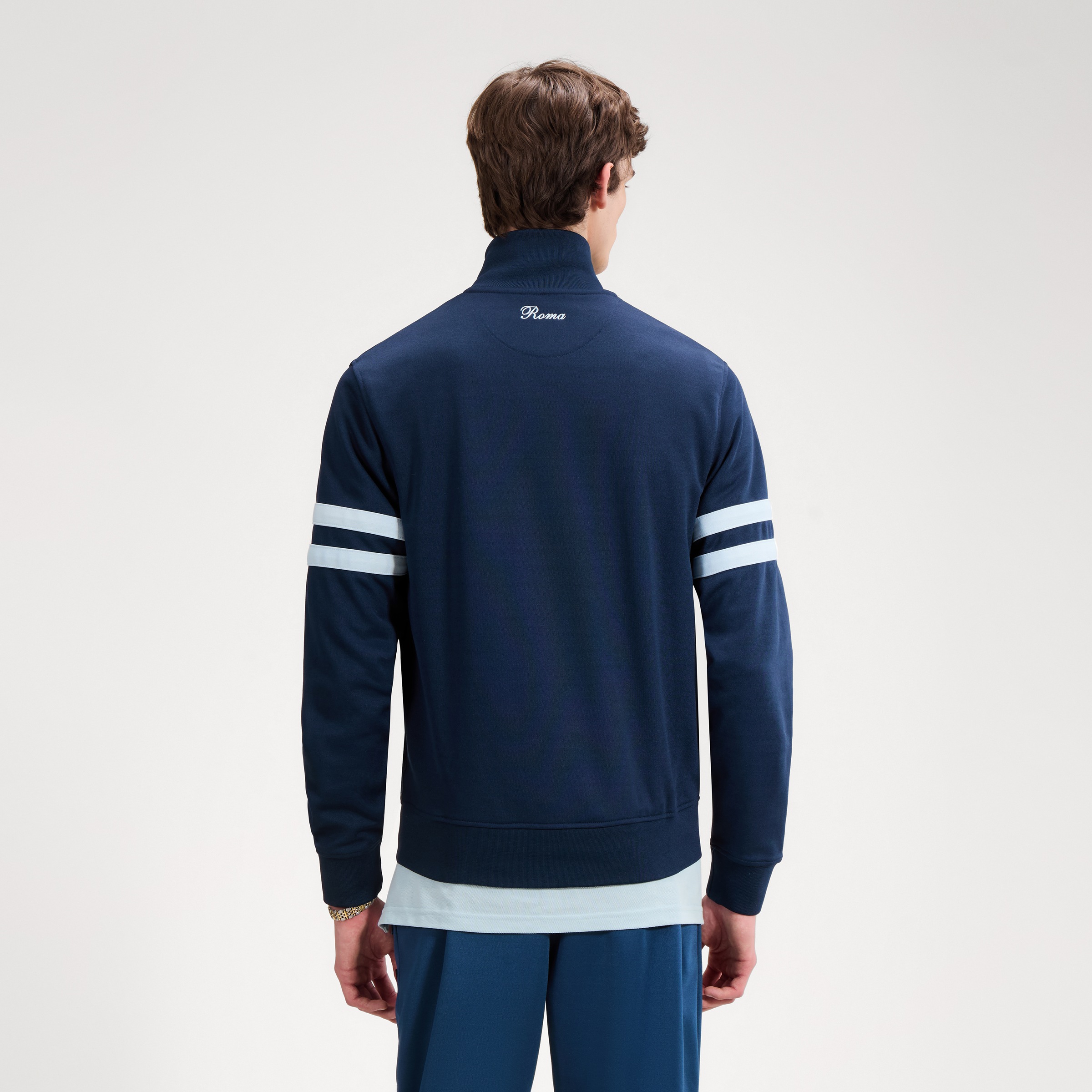 Ellesse Trainingsjacke »ROMA TRACK JACKET« mit Eingrifftaschen, aus Jersey aus Baumwollmischung
