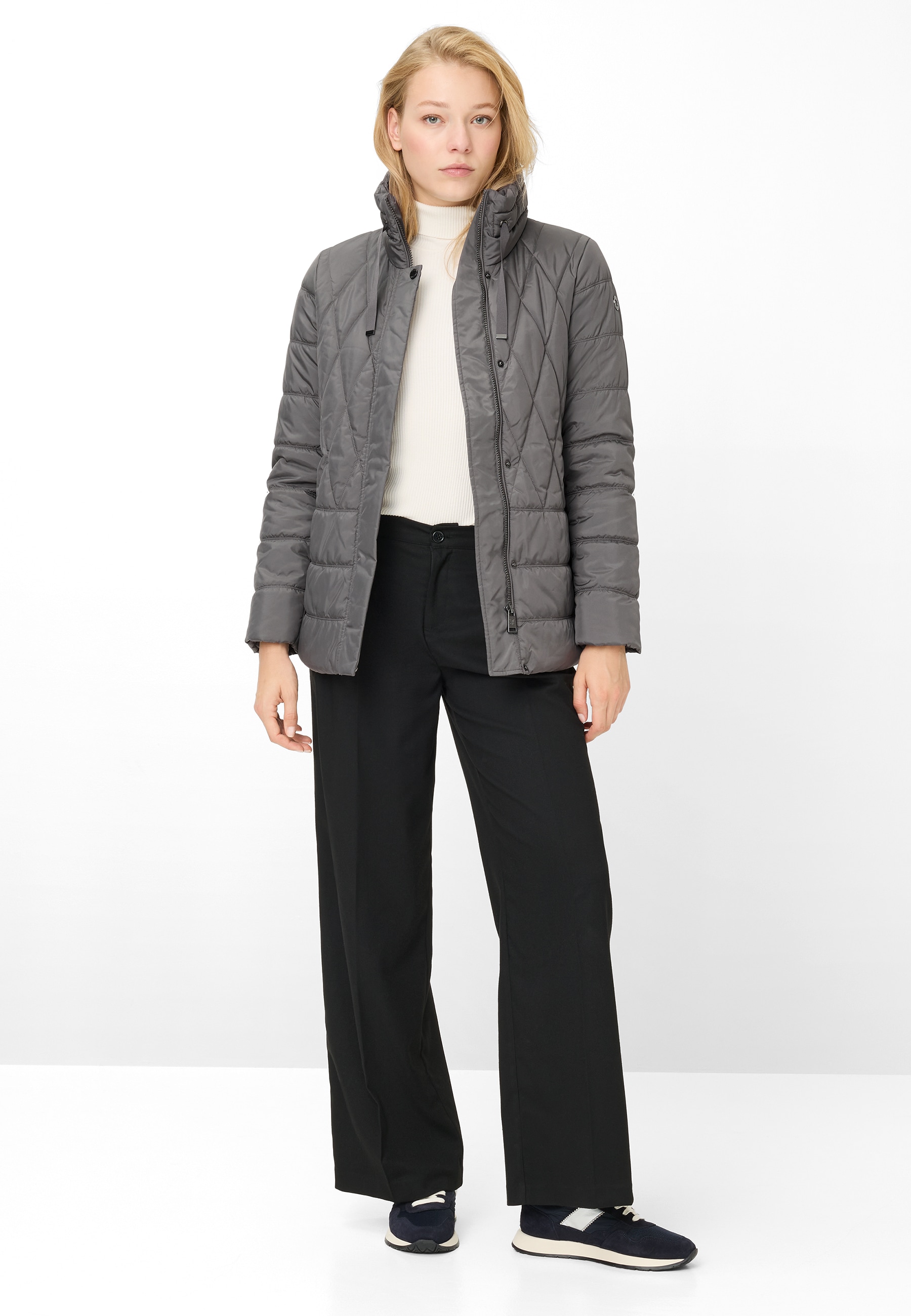 Fuchs Schmitt Steppjacke »Steppjacke« Stehkragen mit Kordelzug, Regular Fit