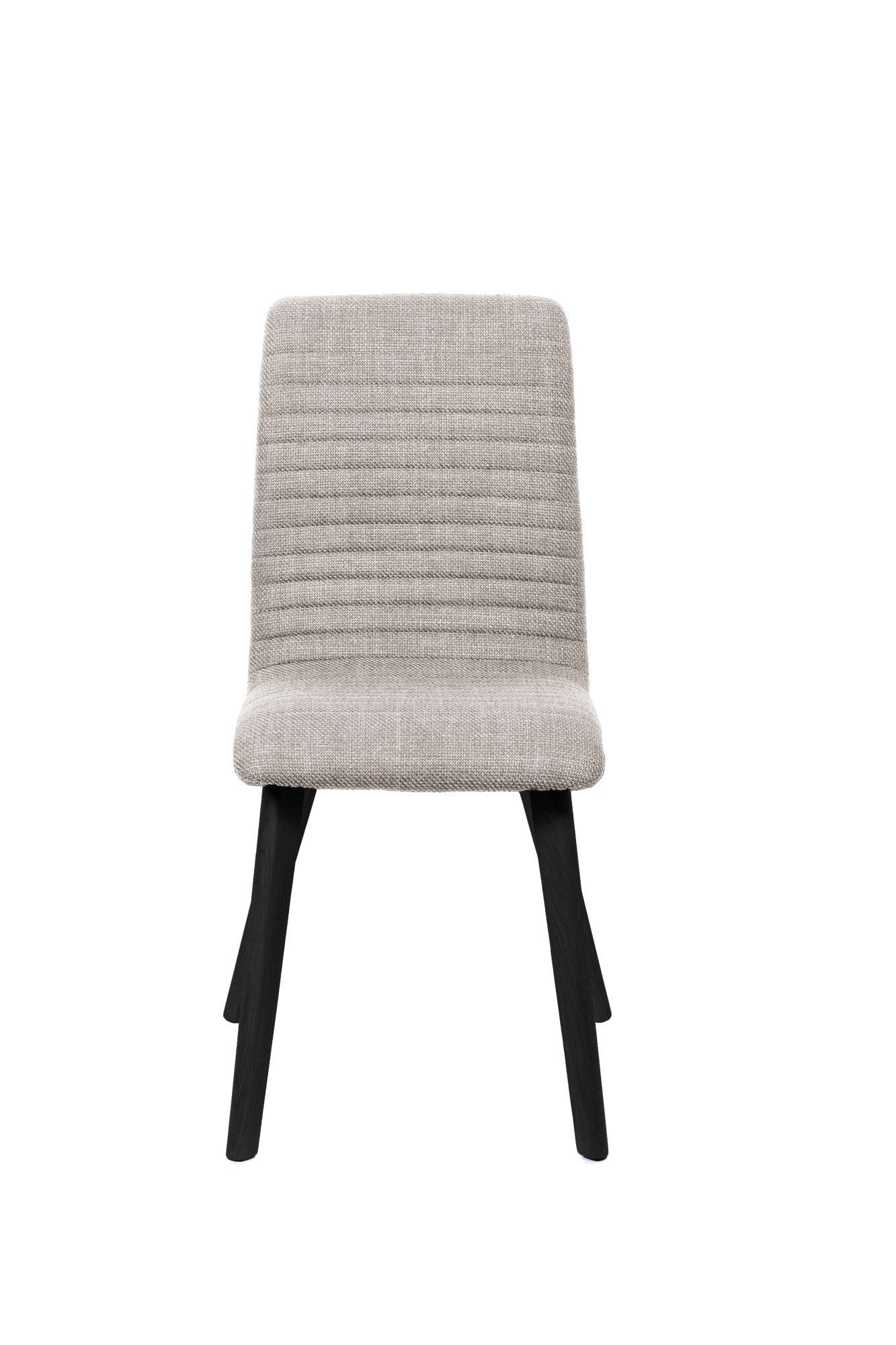 Home affaire 4-Fußstuhl »Arosa Esszimmerstuhl, Polsterstuhl, Küchenstuhl, Speisestuhl, Essstuhl«, (Set), 2 St., Chenille, 2er-Set, Beine aus Massivholz Eiche oder Buche, mit gestepptem Stoff