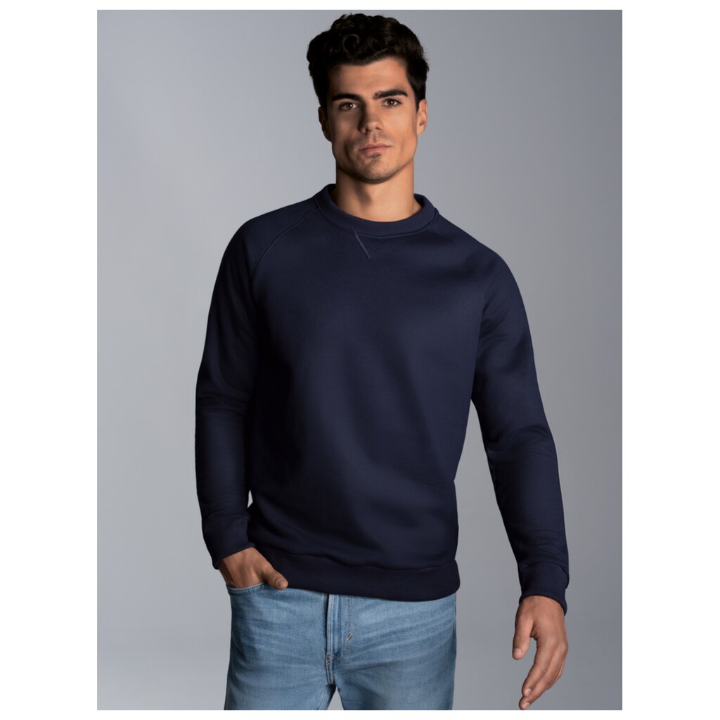 Trigema Sweatshirt »TRIGEMA Sweatshirt mit angerauter Innenseite«