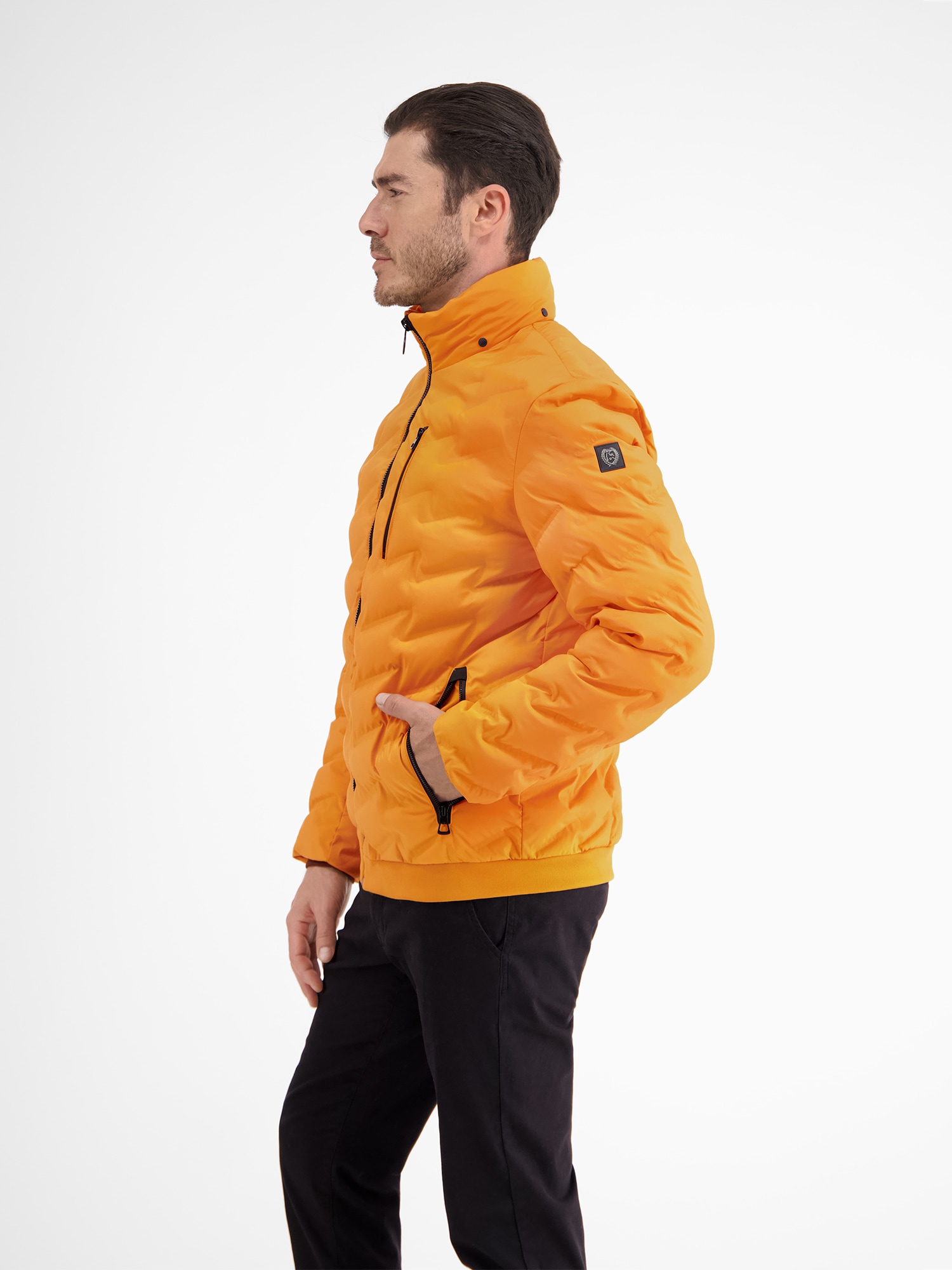 LERROS Outdoorjacke »LERROS Sportive Funktions-Steppjacke für Herren«, mit Kapuze, Wasser- und windabweisend
