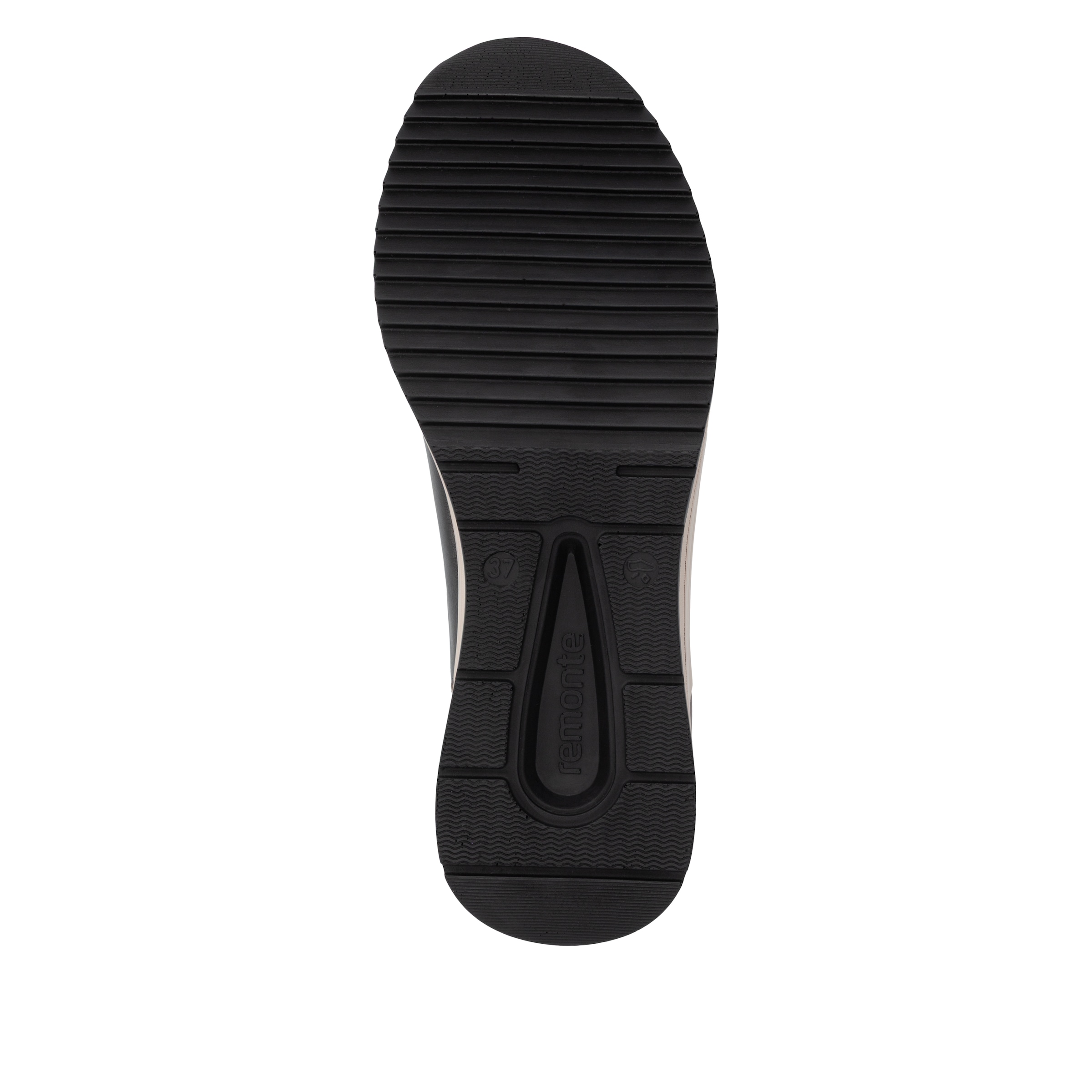 Remonte Slip-On Sneaker  Freizeitschuh, Halbschuh, Schlupfschuh mit Front-Reißverschluss
