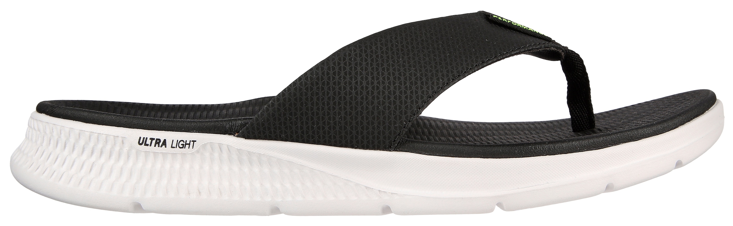 Skechers Zehentrenner »GO CONSISTENT SANDAL-SYNTHWAVE«, Sommerschuh, Schlappen, Poolslides, Badeschuh, mit Goga-Mat