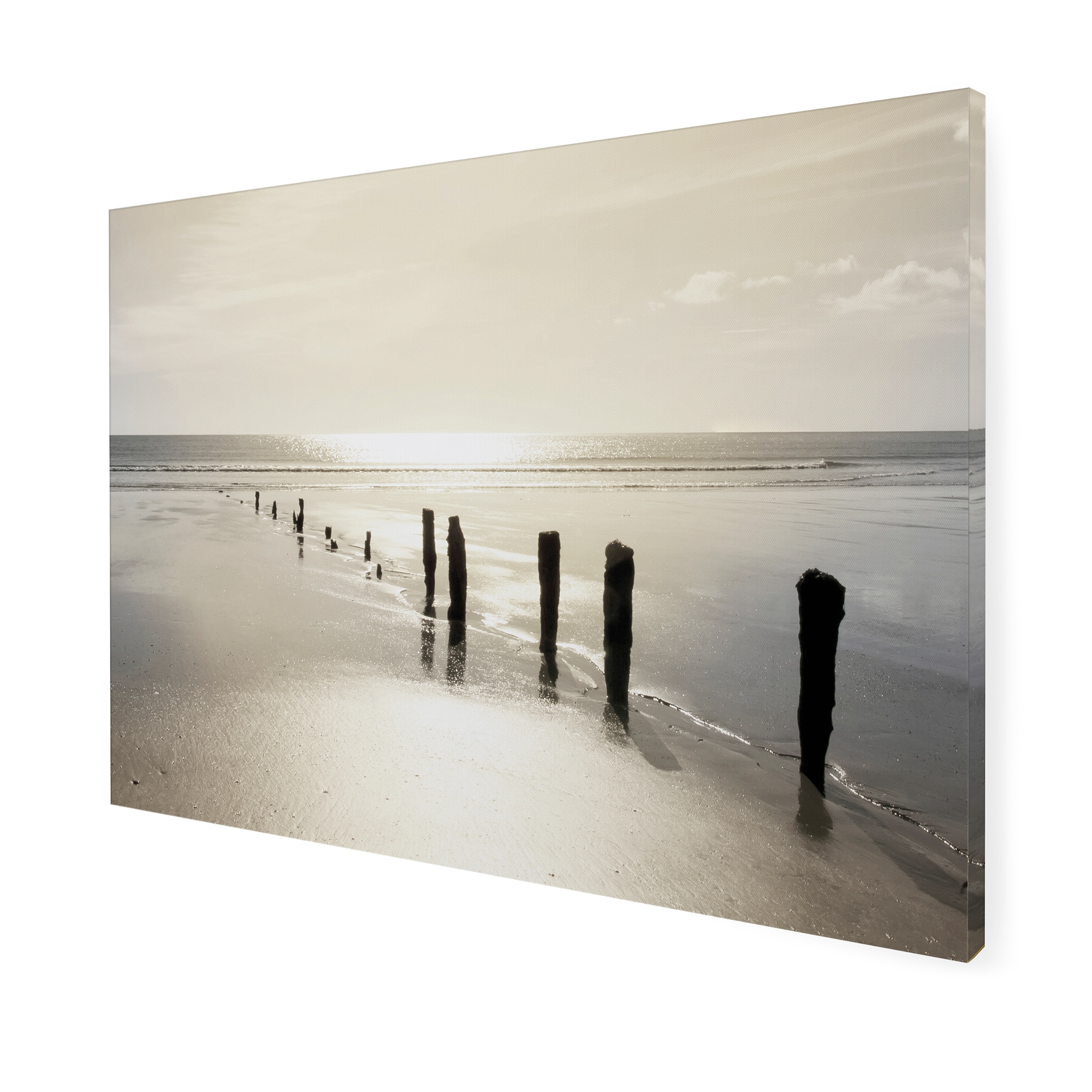 Art for the home Leinwandbild »Outdoor Sonne Meer 50x70cm«, (1 St.)