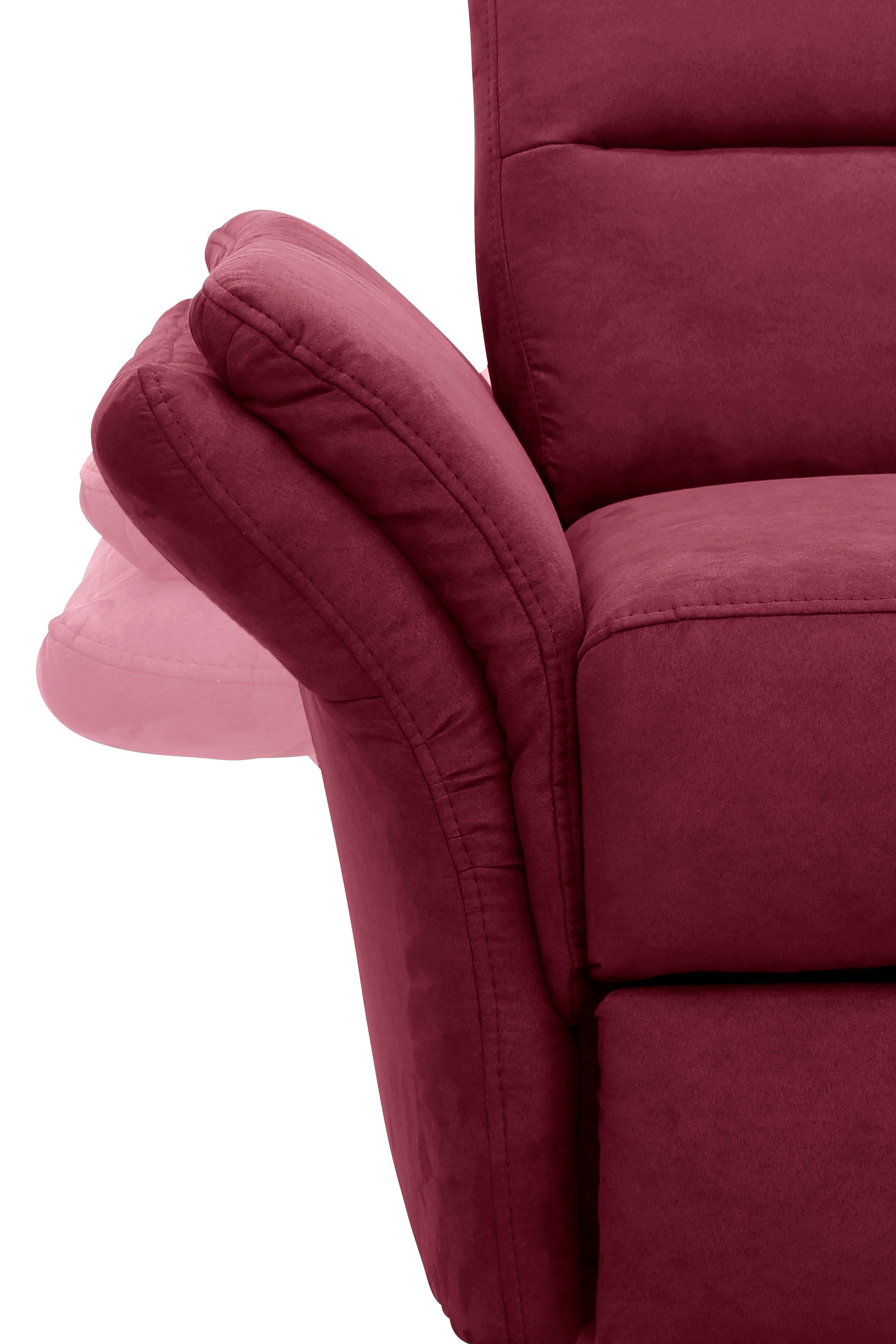 Home affaire Ecksofa »Westerland L-Form«, Federkern-Polsterung, wahlweise mit Bettfunktion, Bettkasten