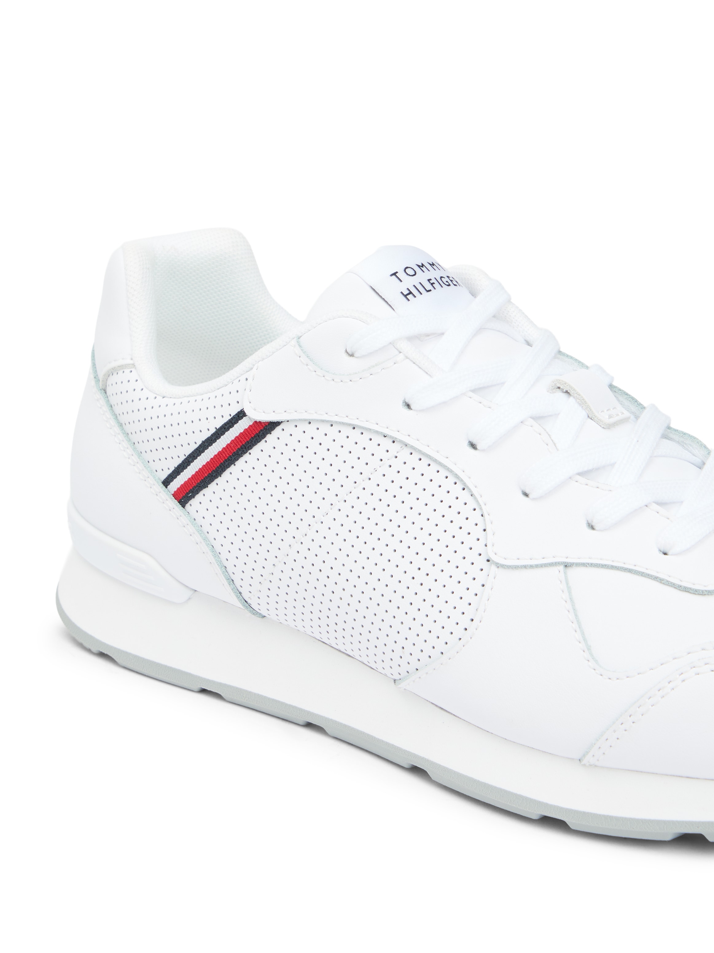 Tommy Hilfiger Sneaker »MAXLITE 1A«  , Freizeitschuh, Halbschuh, Schnürschuh, Streifen in Tommy Farben