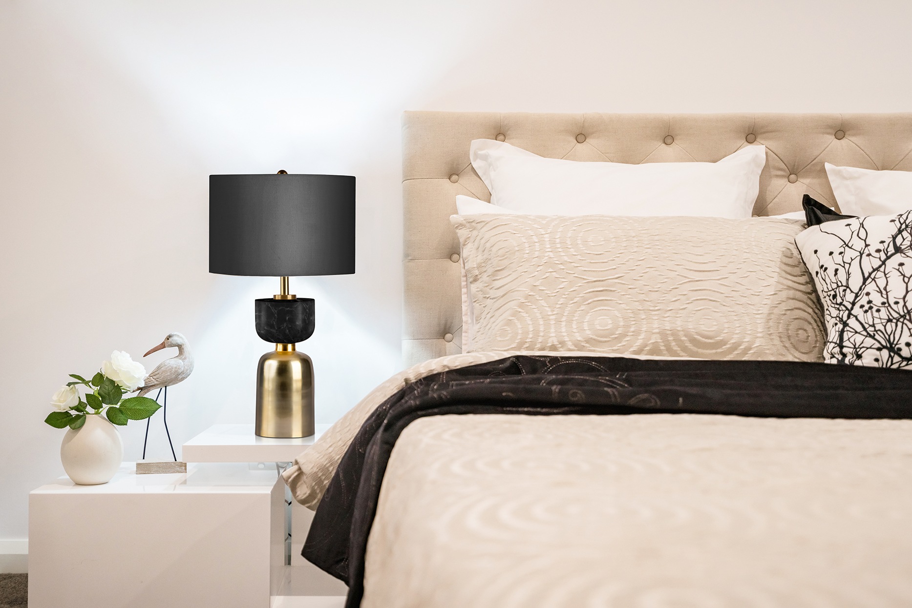 Kayoom Tischleuchte »Tischlampe Cirus 125« E27 1 Stk. Sockel in Material-Mi günstig online kaufen