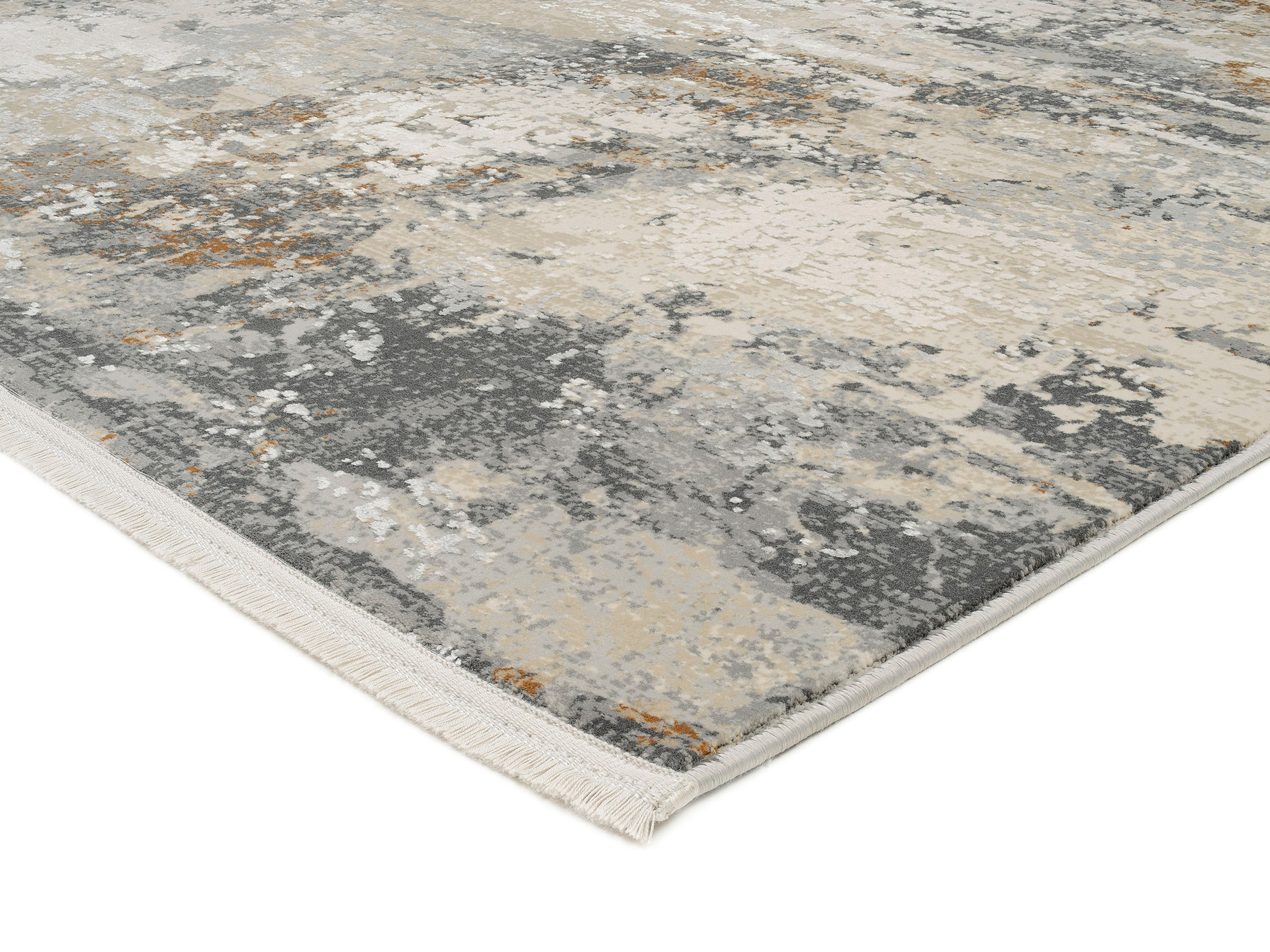 OCI DIE TEPPICHMARKE Teppich »IMPRESSION GALAXY«, rechteckig, 5 mm Höhe, Vintage, feine Fransen, leichter Glanz durch Viskose, Wohnzimmer