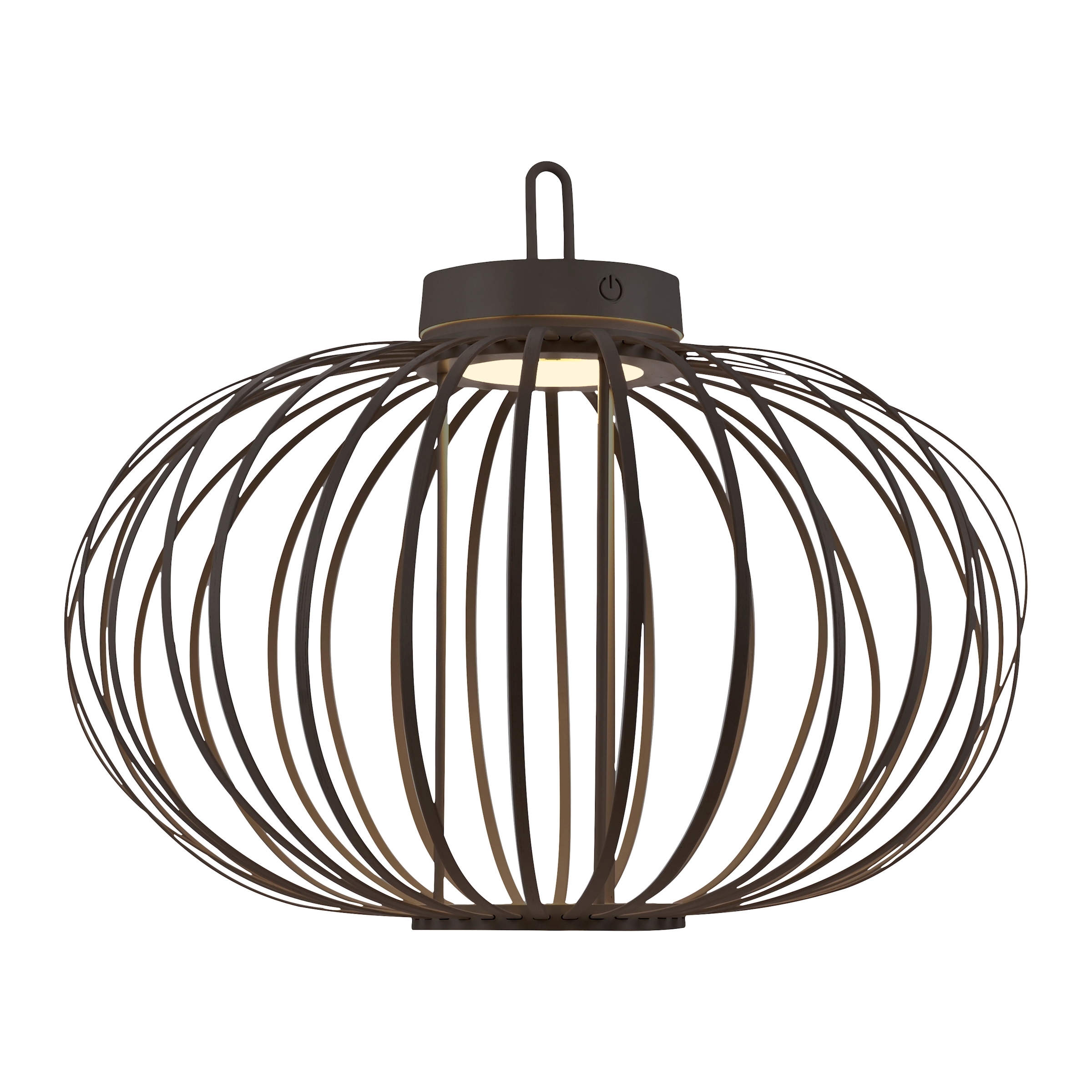 JUST LIGHT Pendelleuchte »AKUBA«, 1 flammig, Leuchtmittel LED-Modul | LED fest integriert, Akkuleuchte