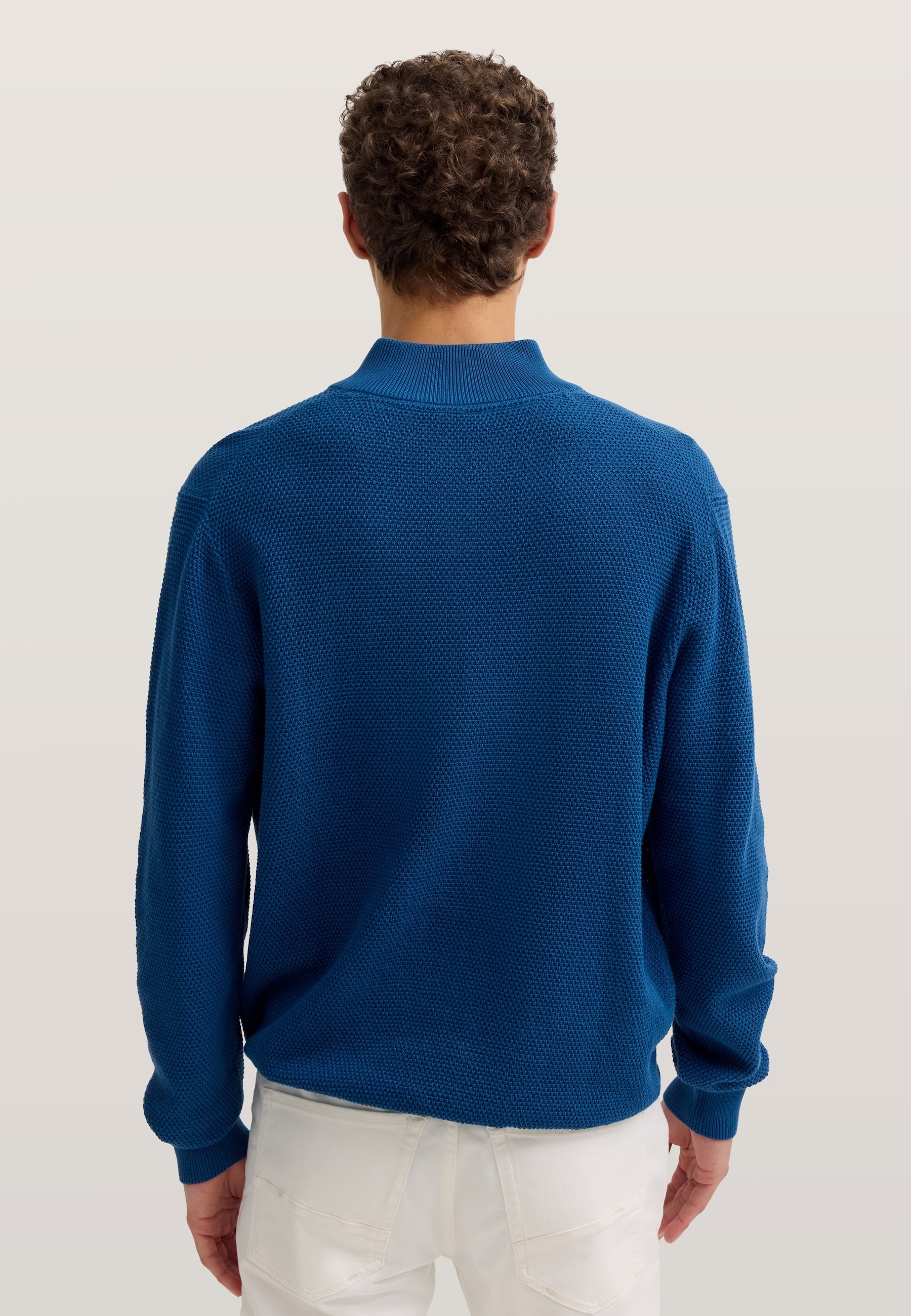 bugatti Troyer »Regular Fit« aus reiner Baumwolle