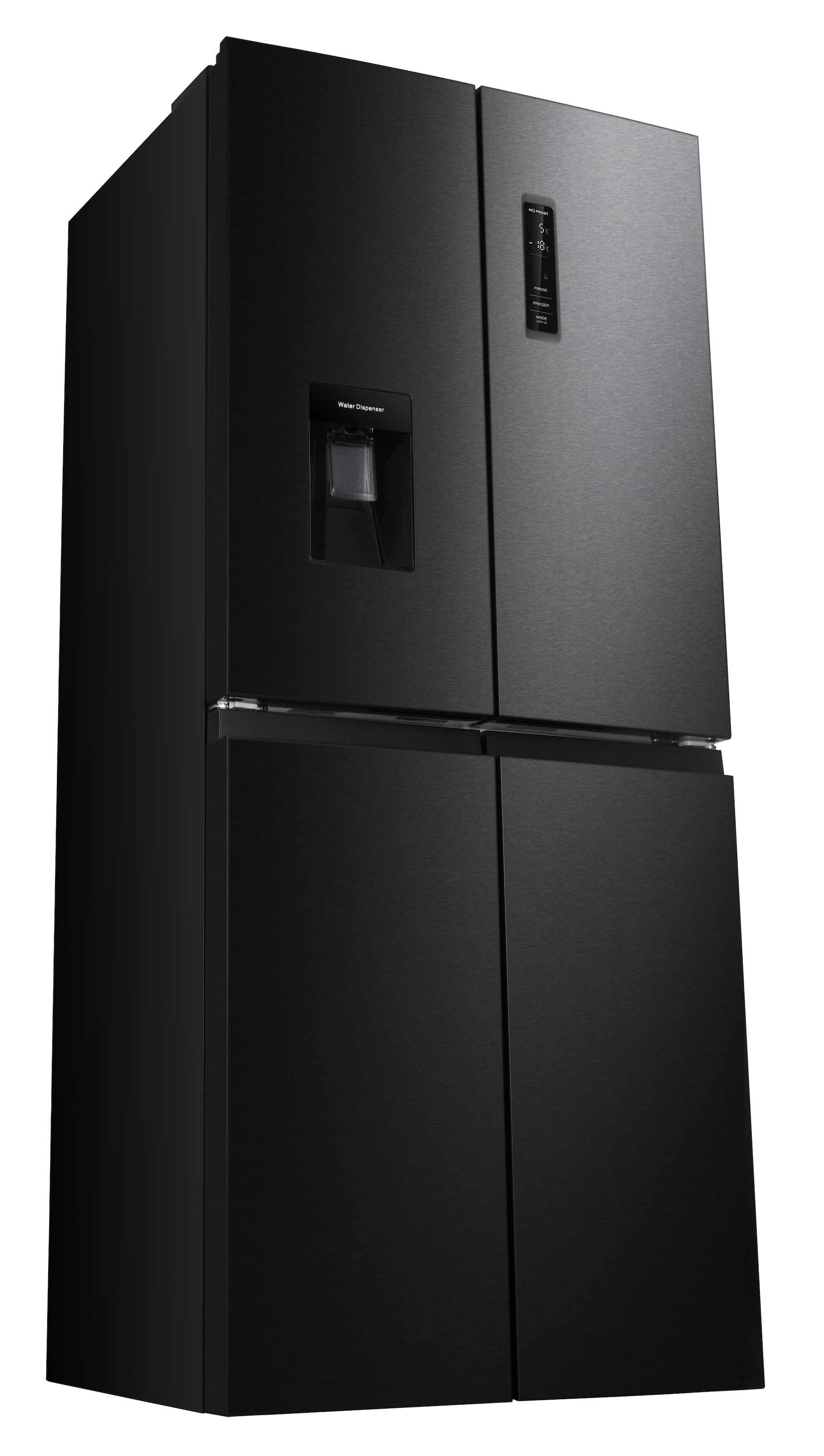 Hanseatic Multi Door »HCDC18080CWDBI«, NoFrost, Wasserspender, Display