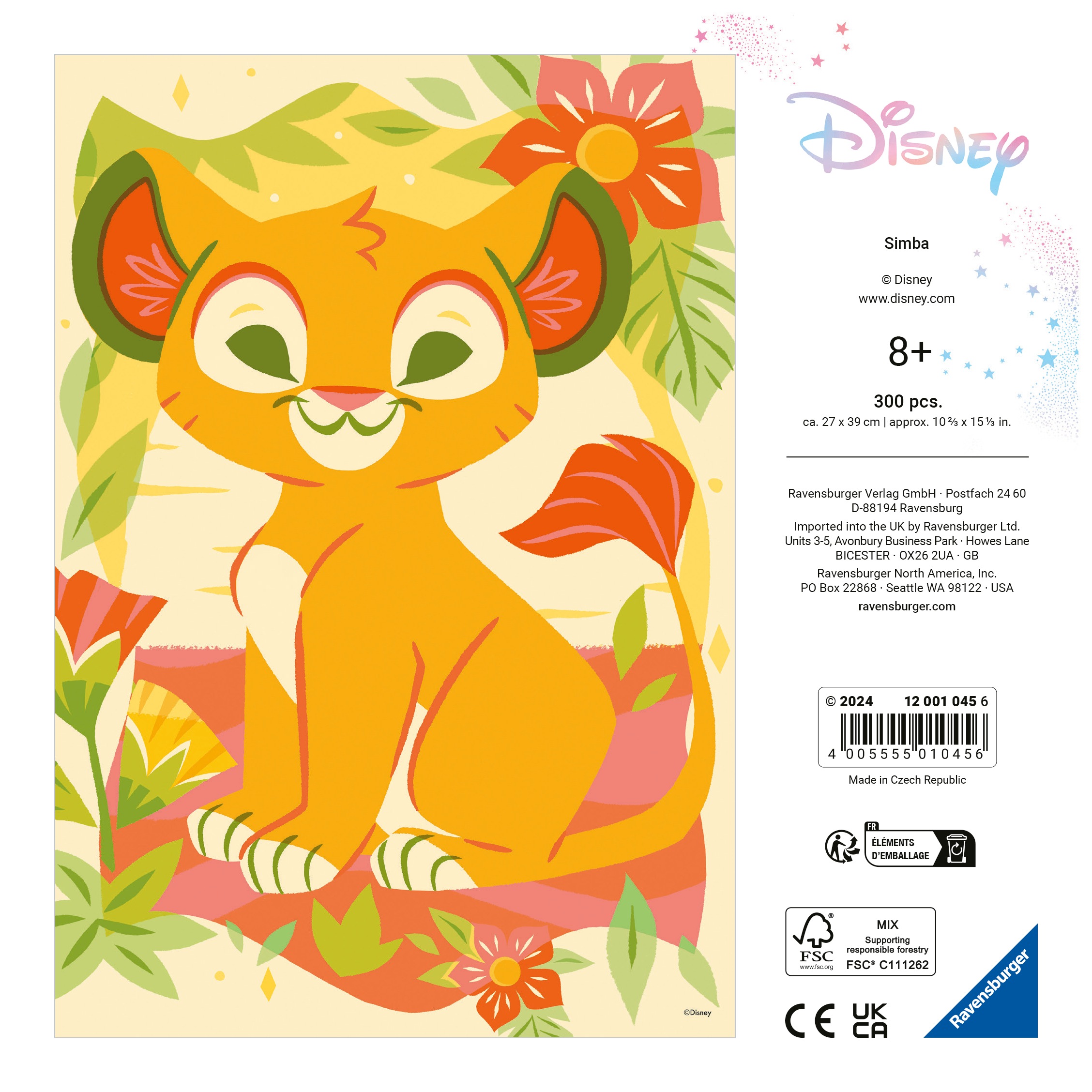Ravensburger Puzzle »Disney Classics, Simba«, Made in Europe