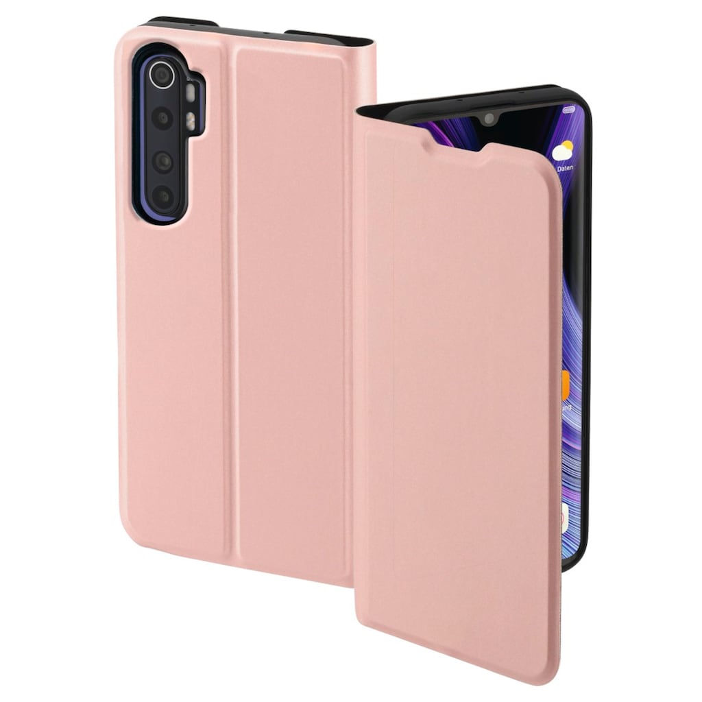 Hama Handytasche »Smartphone-Booklet Tasche«, "Single2.0" für Xiaomi Mi Note 10 Lite, Rosa