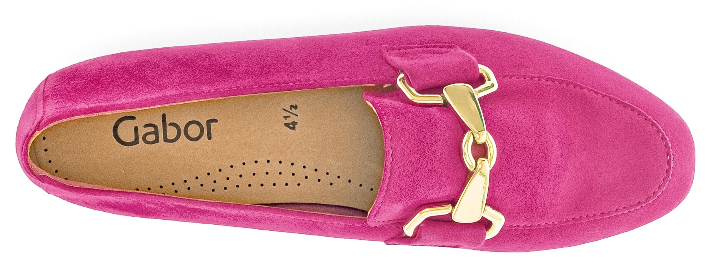 Gabor Slipper, Loafer, Halbschuh, Businessschuh mit edler Zierschnalle