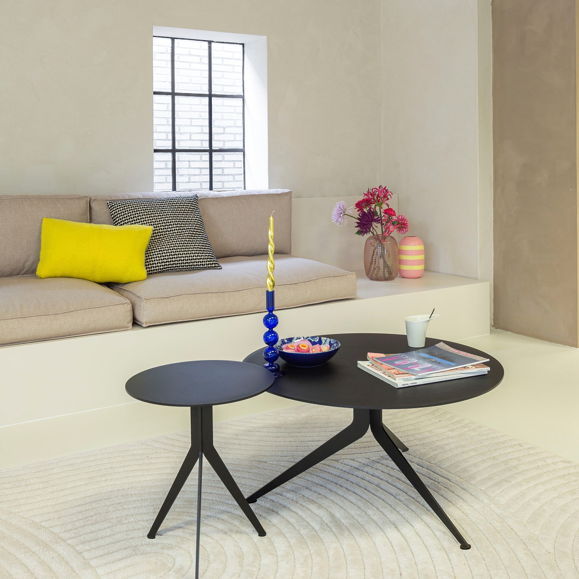 Spinder Design Couchtisch »DALEY« Couchtisch aus Stahl