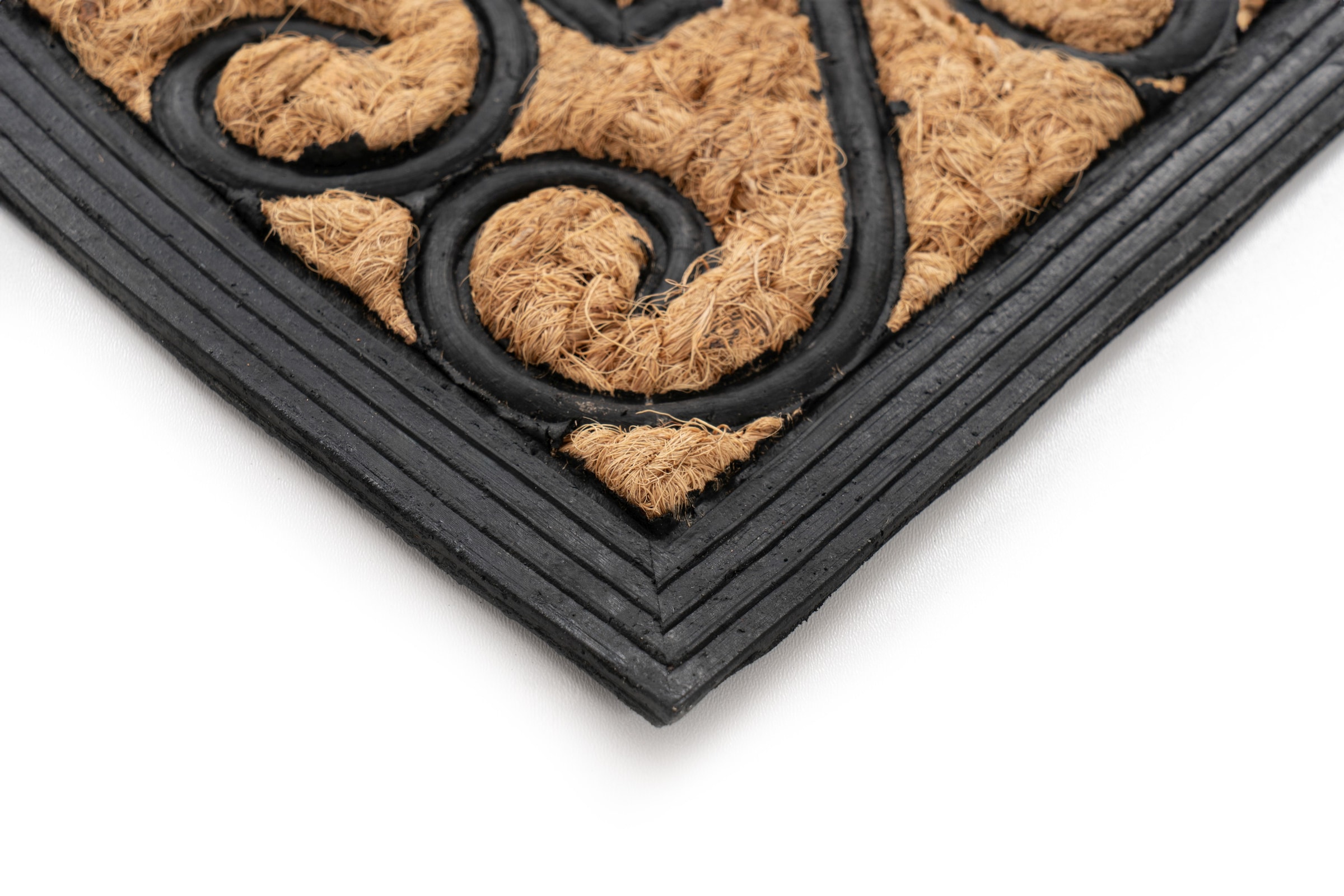 Kayoom Fußmatte »Style Step 225« halbrund 11 mm Höhe Türmatte, Eingang, Kokos