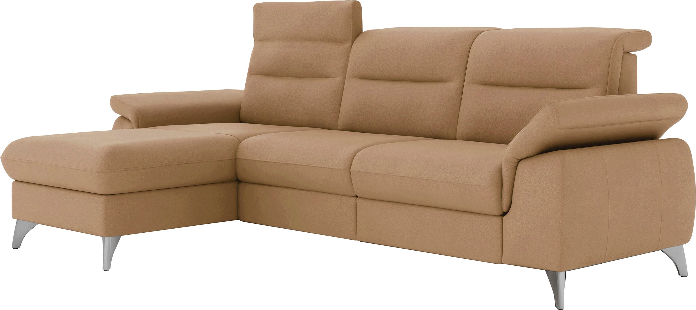 sit&more Ecksofa »Astoria L-Form«, wahlweise mit motorischer Relaxfunktion