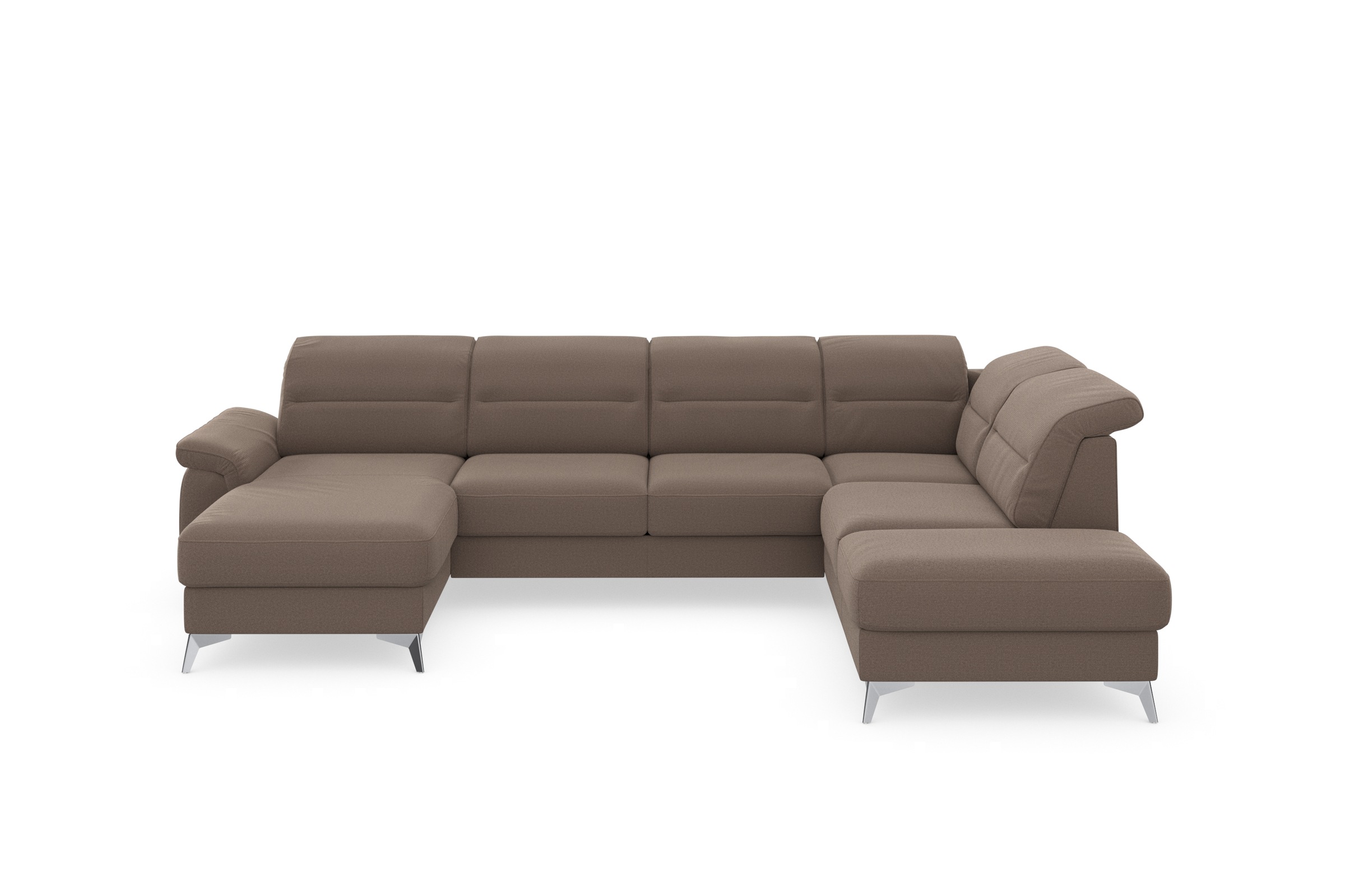 sit&more Wohnlandschaft »Sinatra U-Form«, optional mit Kopfteilverstellung und Armteilfunktion etc.