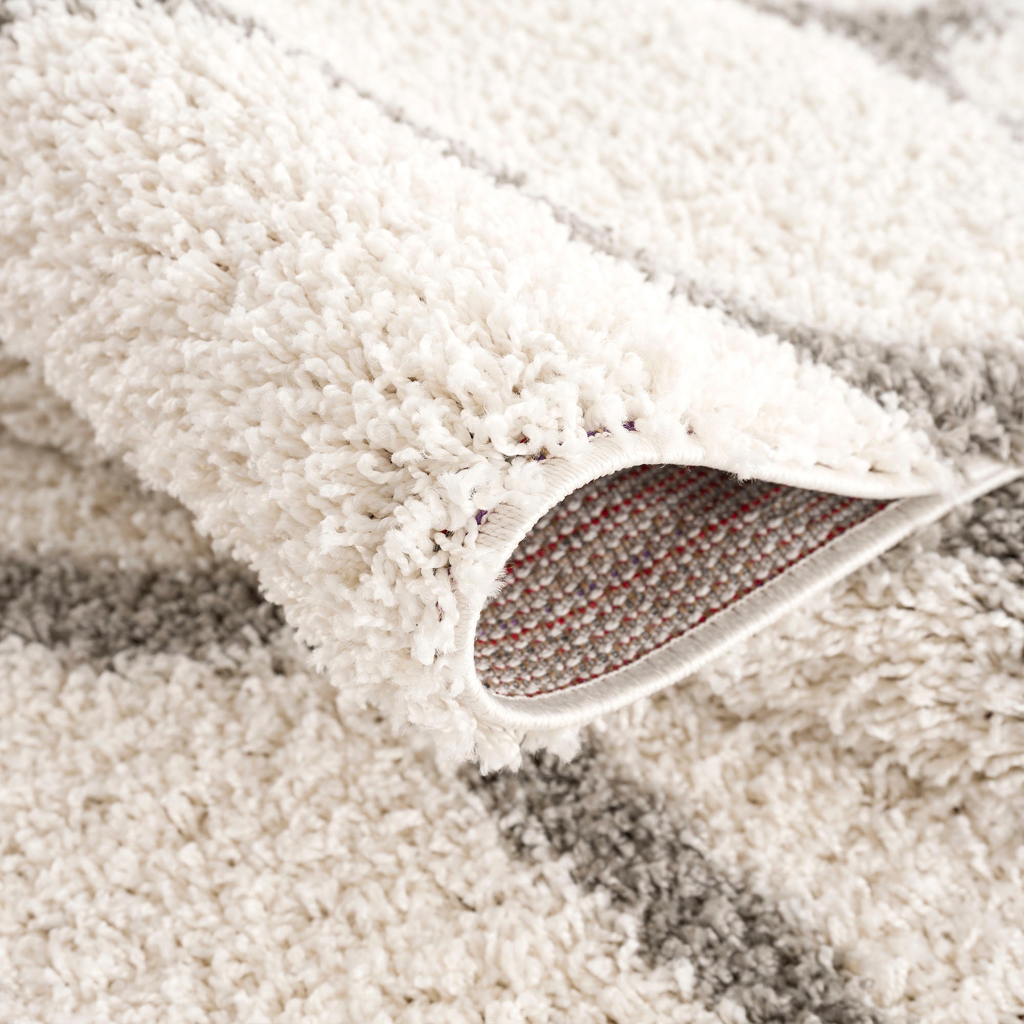 Sanat Hochflor-Teppich »Madrid«, rechteckig, 30 mm Höhe, Wohnzimmer, Langflor, Shaggy Teppich