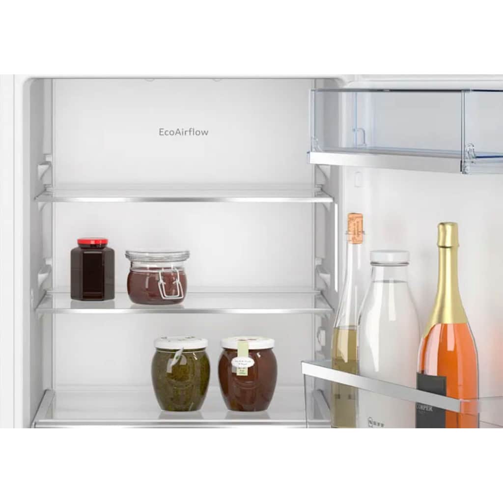 NEFF Einbaukühlschrank »KI1212FE0«, KI1212FE0, 87,4 cm hoch, 54,1 cm breit, Fresh Safe: Schublade für flexible Lagerung von Obst & Gemüse