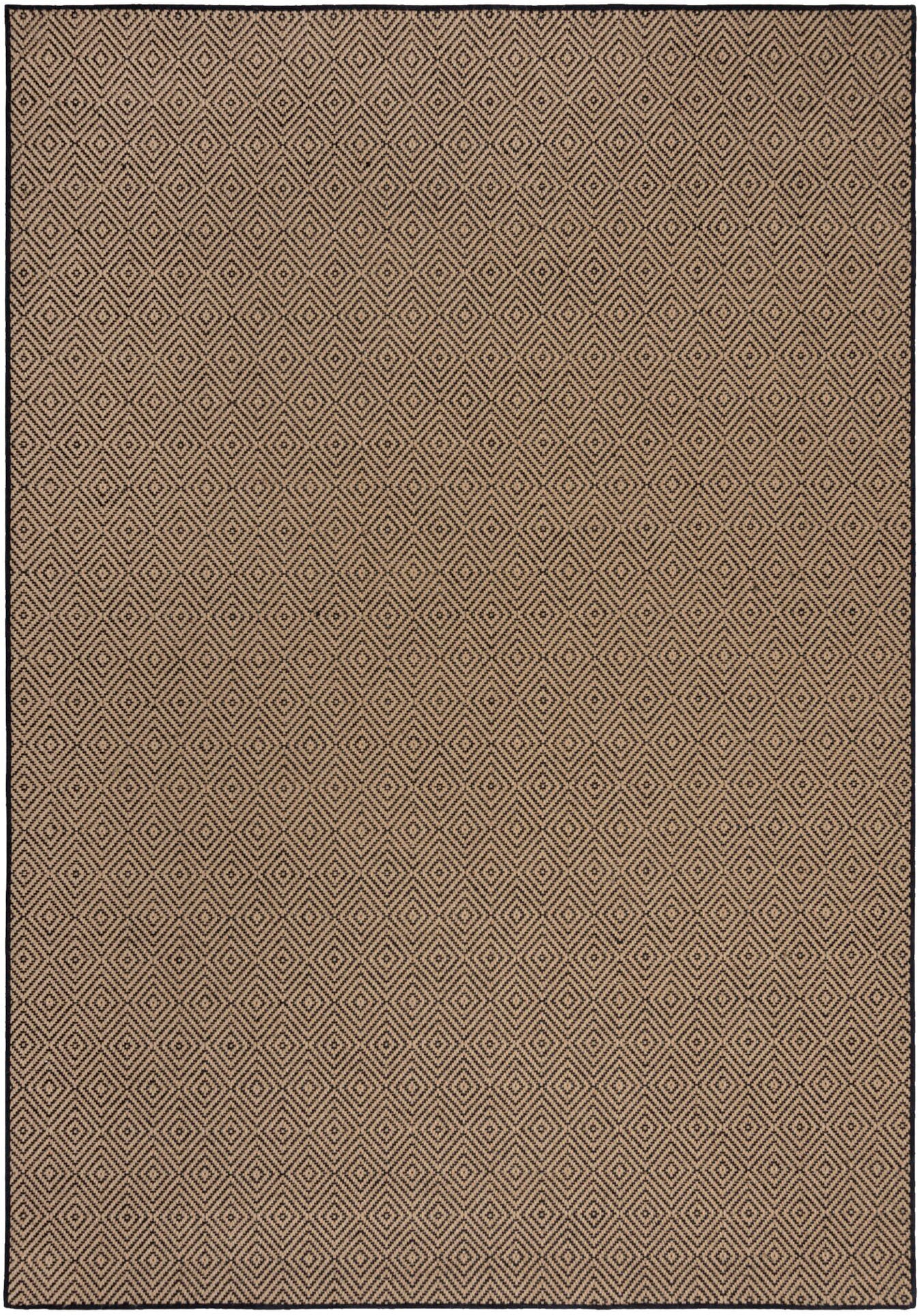 FLAIR RUGS Teppich »Jute Diamond«, rechteckig, 4 mm Höhe, Jute Teppich