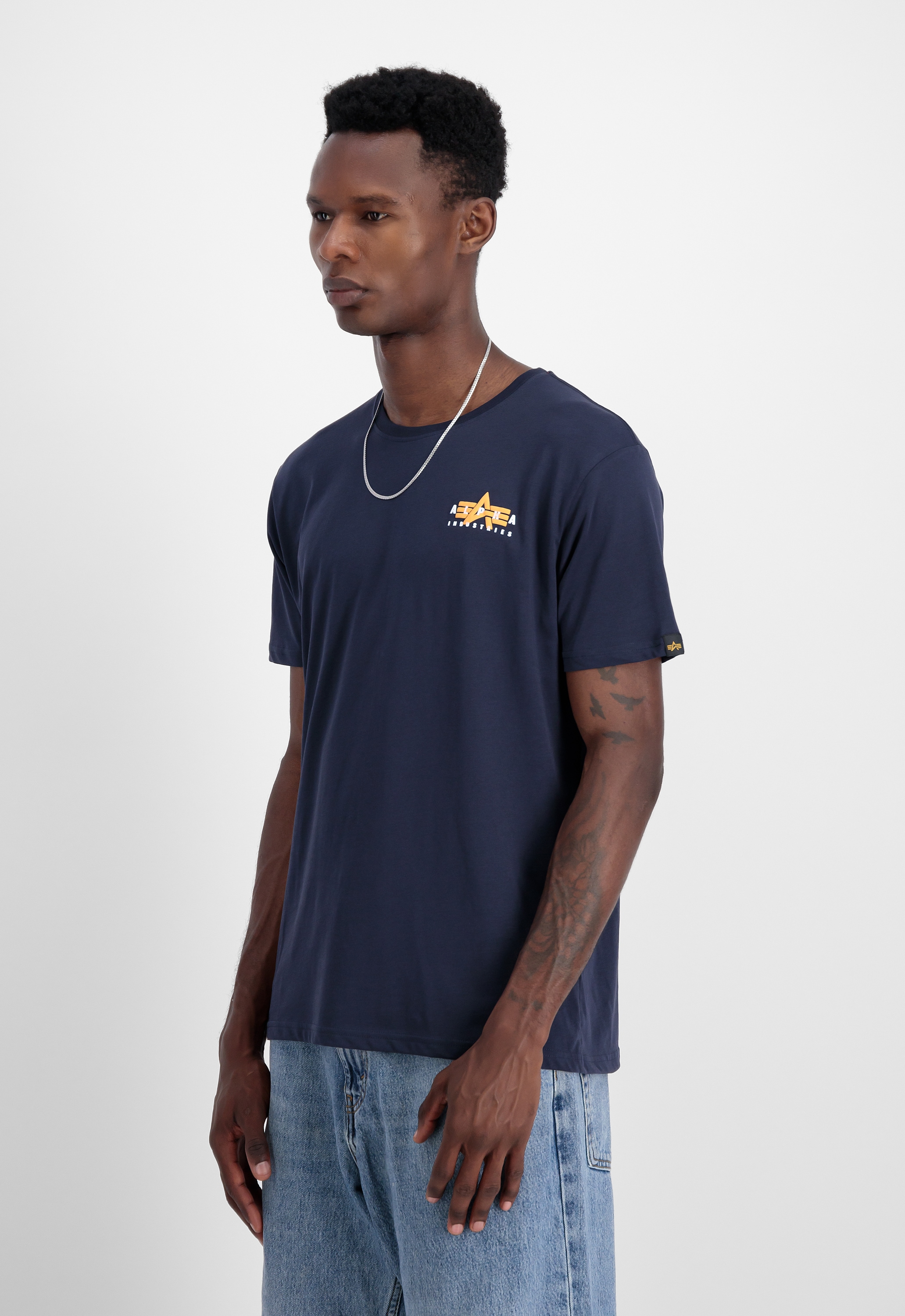 Alpha Industries T-Shirt »Alpha Industries Men - T-Shirts Puff Print Logo BP T«