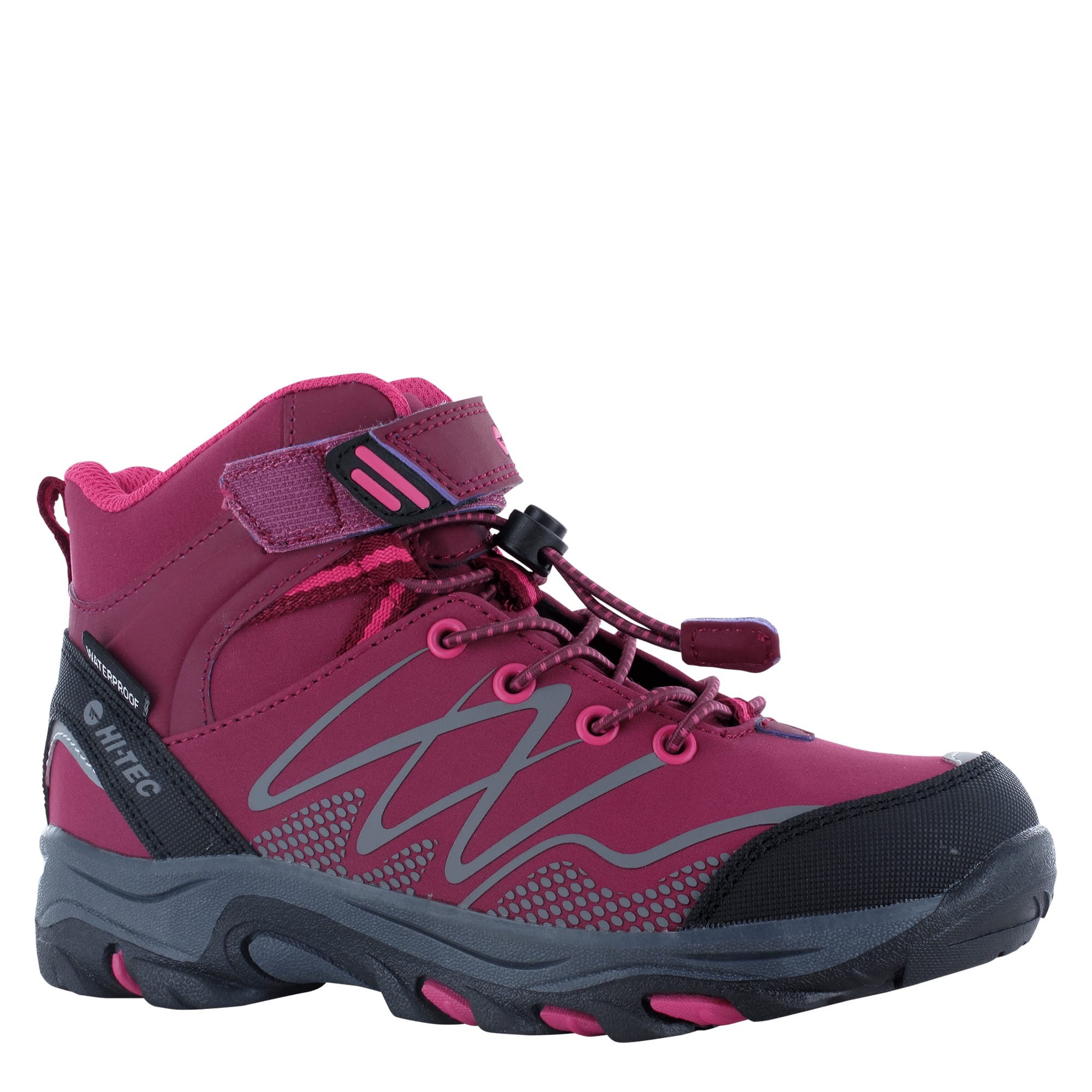 Hi-Tec Wanderstiefel »Blackout Mid WP Jr«, Mädchen (Veganer Schuh) kaufen