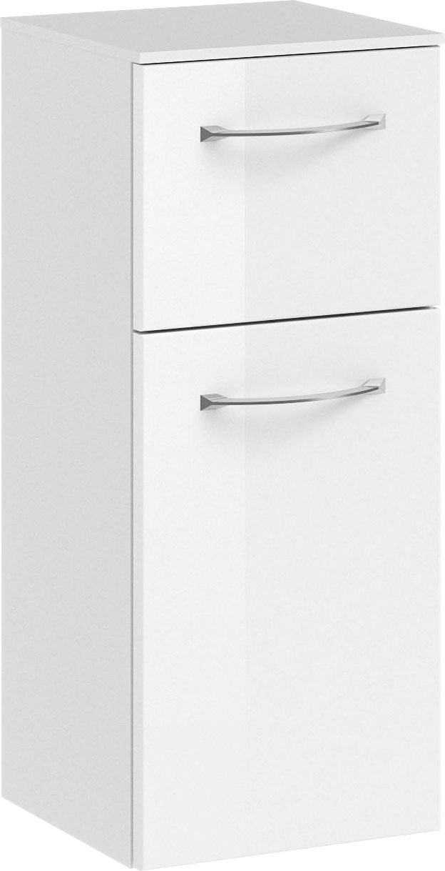 Saphir Badmöbel-Set »6005 Sprint 3-teilig, Keramik-Waschtisch mit LED-Spiegelschrank«, (4 St.), Unterschrank, inkl. Türdämpfer, 4 Türen, 3 Schubladen, Bad-Set