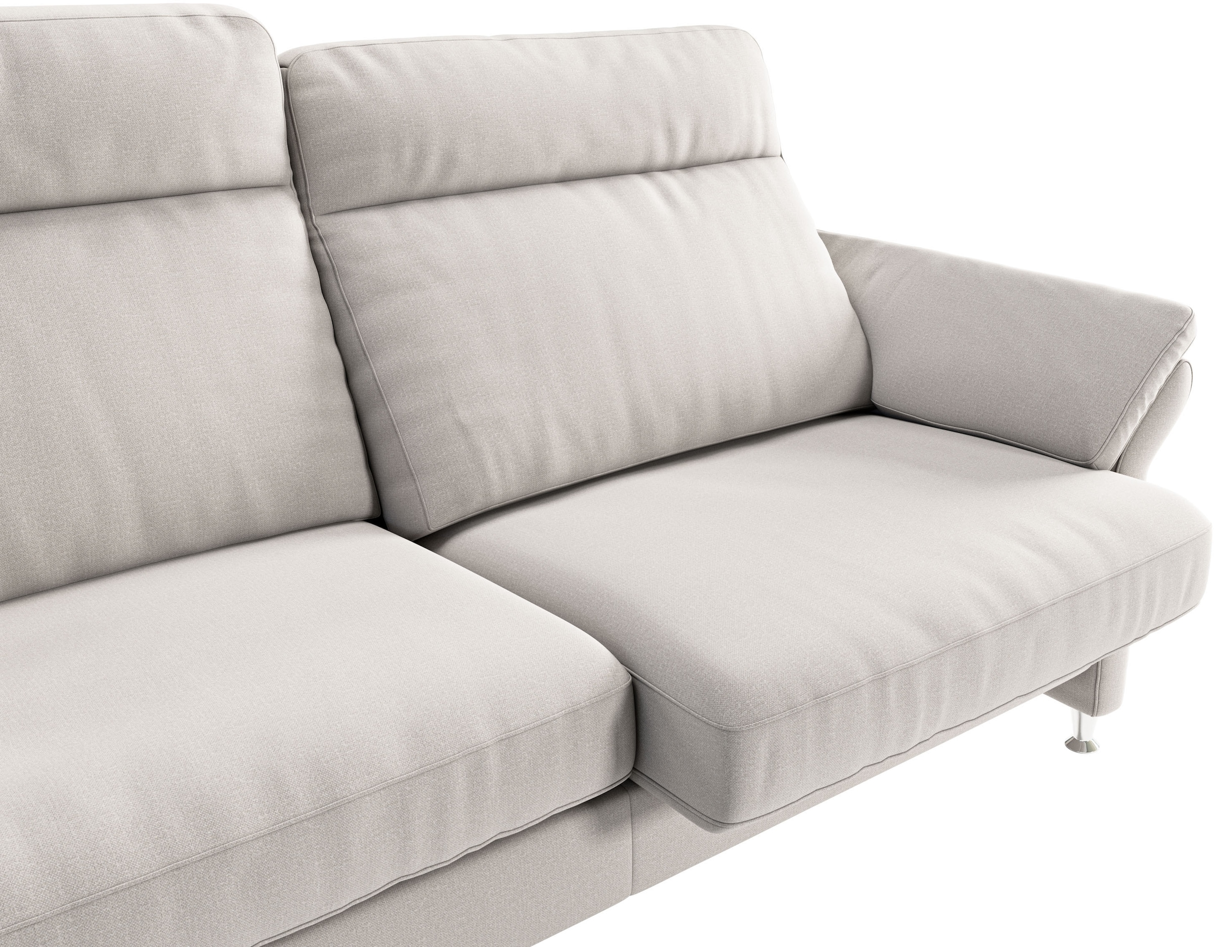 Home affaire Polstergarnitur »Mailand«, Set: 3-Sitzer, 2-Sitzer und Sessel, wahlweise mit Move-Funktion