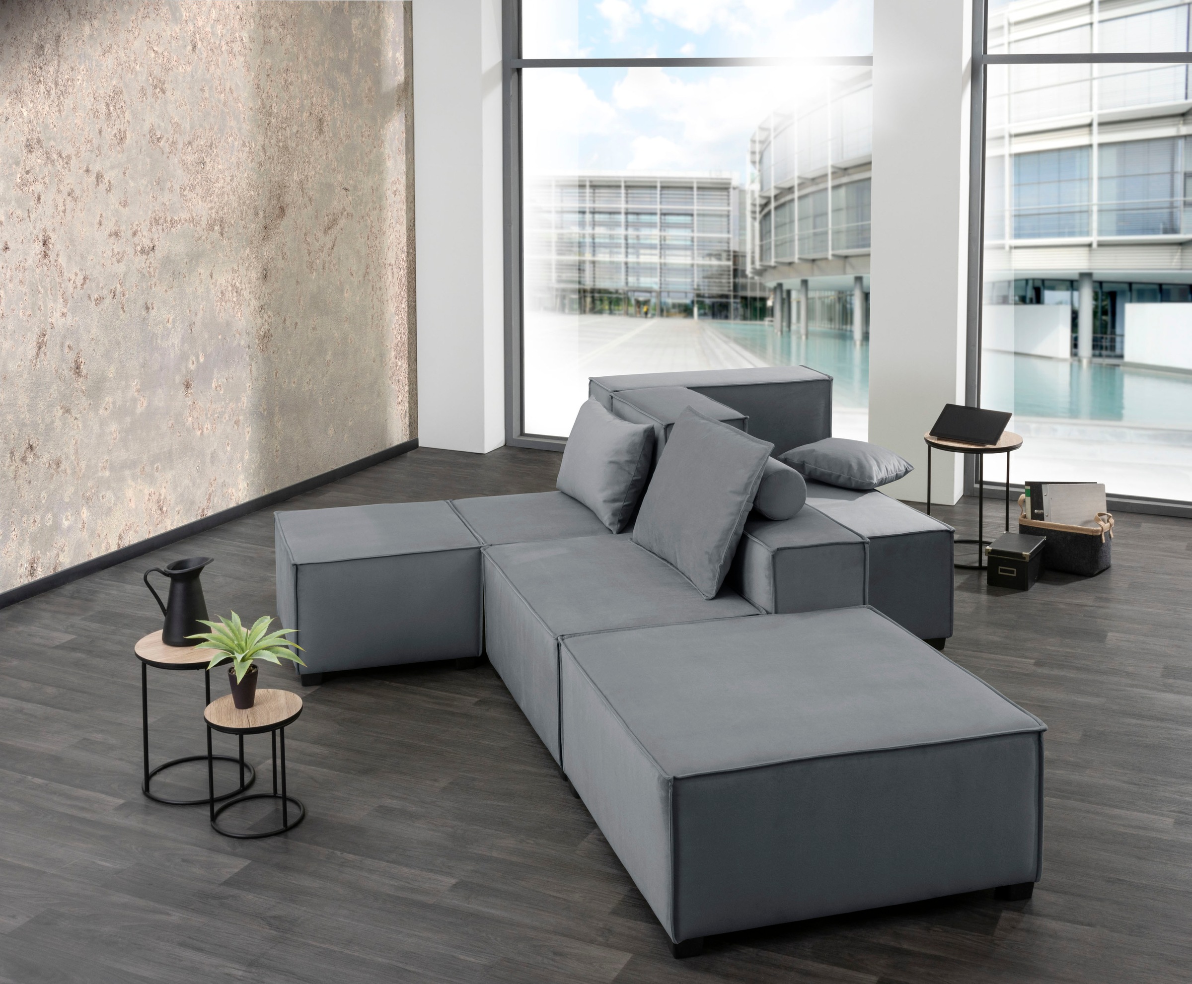 Max Winzer® Sofaelement »MOVE«, Einzelelement 90/30/42 cm, individuell kombinierbar