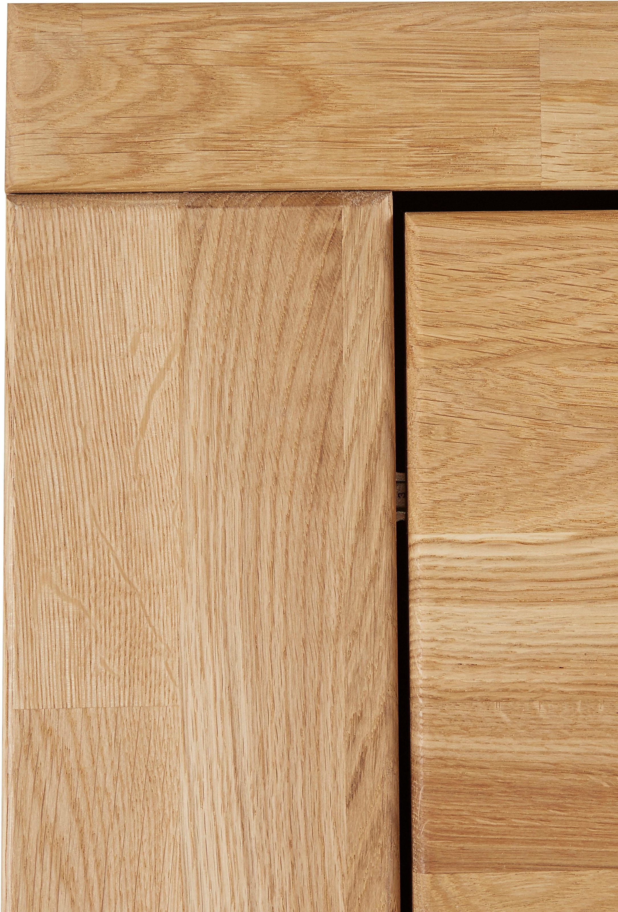 Home affaire Highboard »Kolding«, Breite 140 cm mit 3 Glastüren