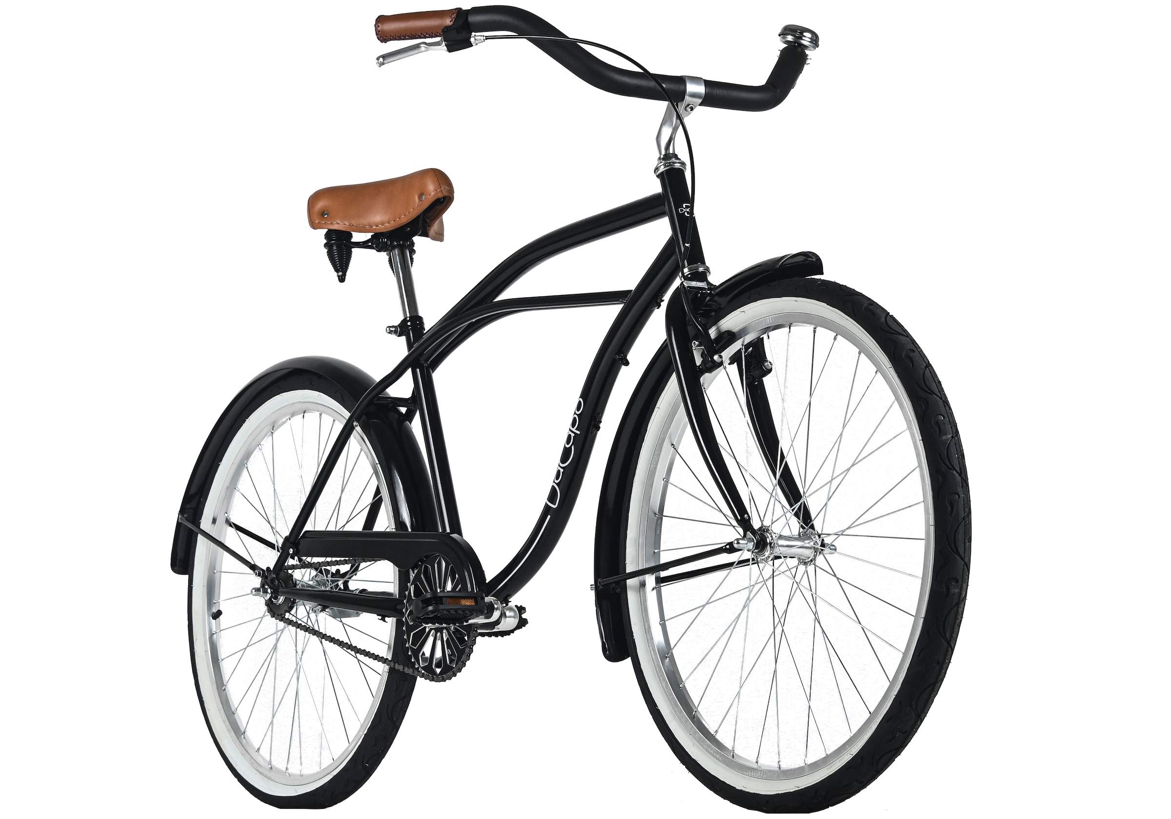Dacapo Cruiser »Beachcruiser Herren 26" Beach Schwarz 1 Gang RH 46 cm« 1 Gang ohne Schaltung