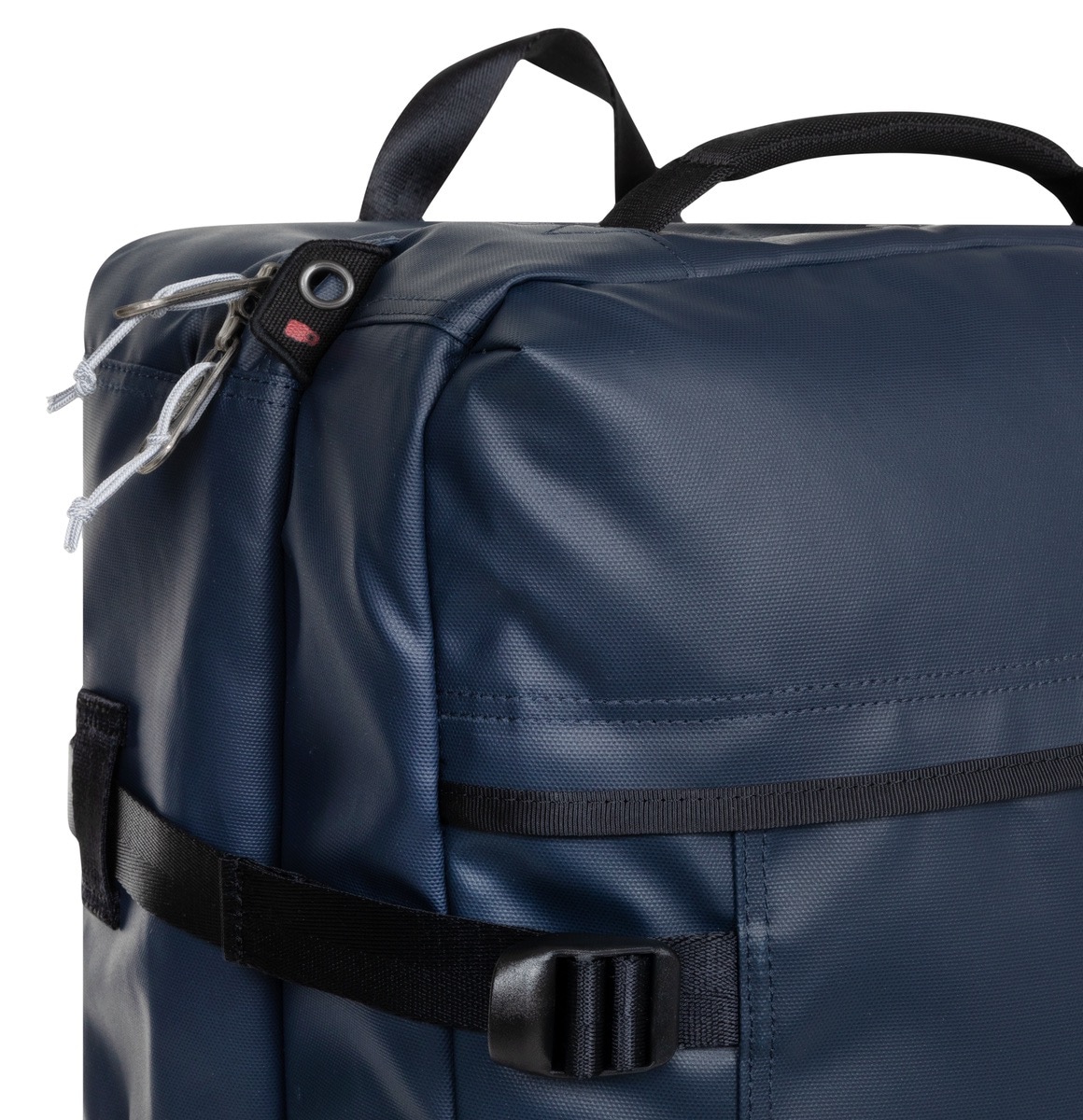 Eastpak Weichgepäck-Trolley »TRAVELPACK Tarp Dust Blue« 42 l Unisex Reisegepäck, Duffle-Tasche, Freizeitrucksack mit Tragegriffen