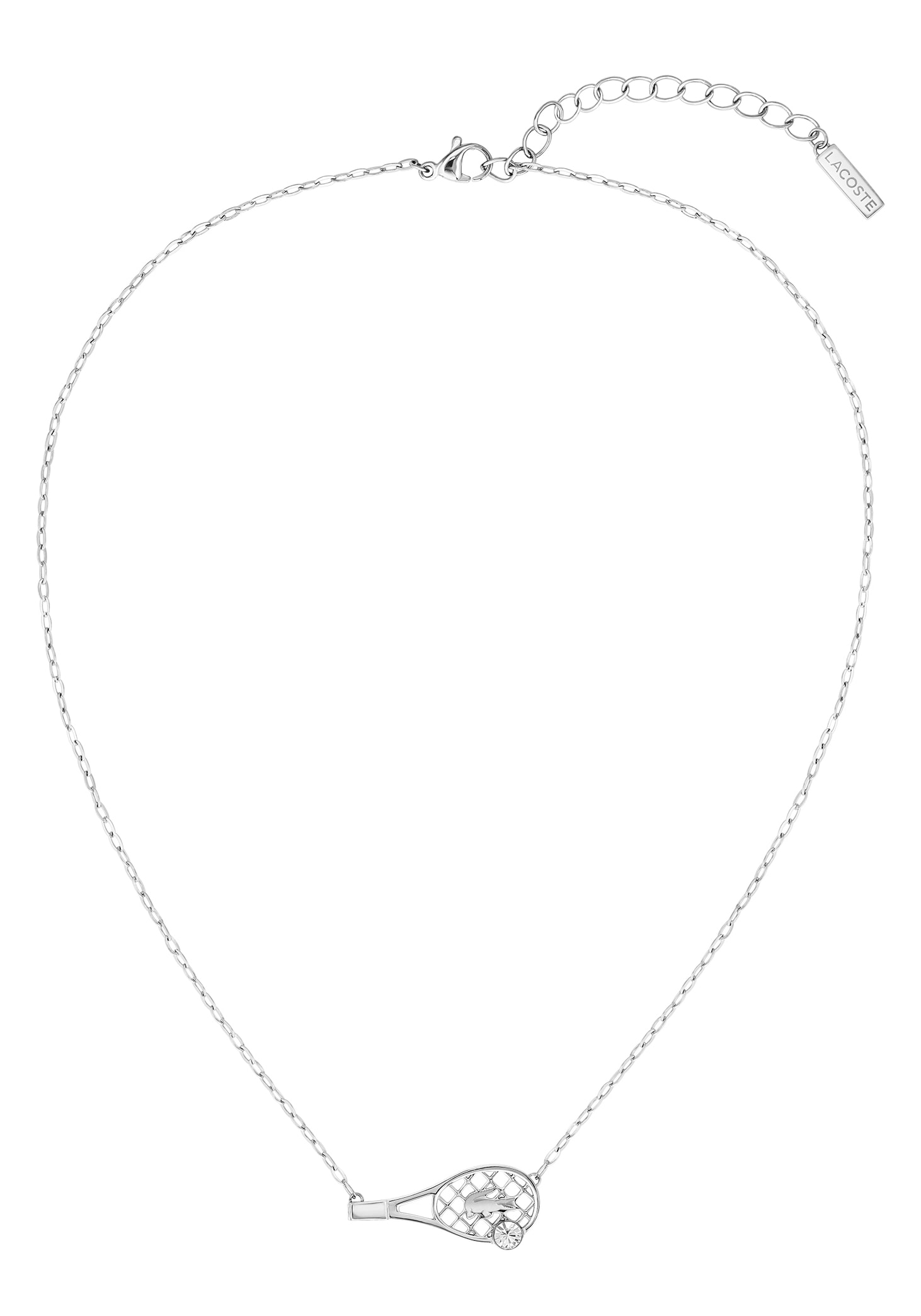 Lacoste Kette mit Anhänger »Schmuck Edelstahl Halsschmuck Halskette Ankerkette WINNA«, mit oder ohne Glasstein