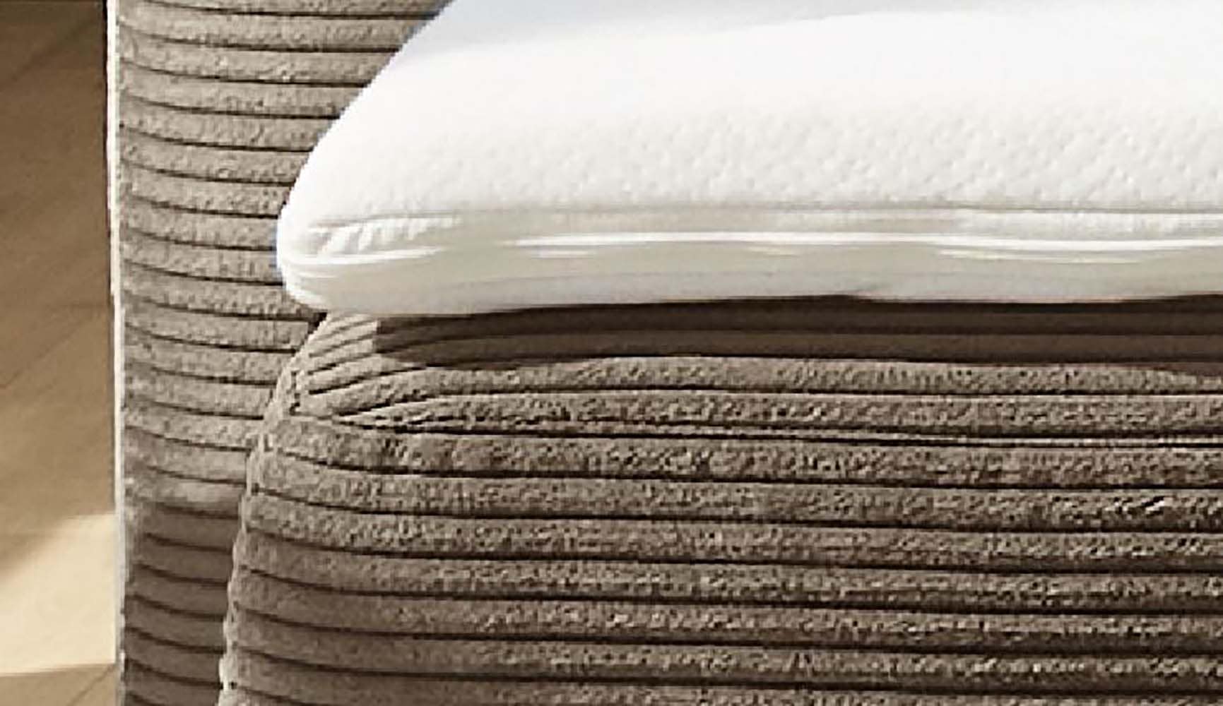 Jockenhöfer Gruppe Ecksofa »Sunset, Dauerschlafsofa mit«, Tonnentaschen-Federkern, 5cm Kaltschaumtopper, flexible montierbar