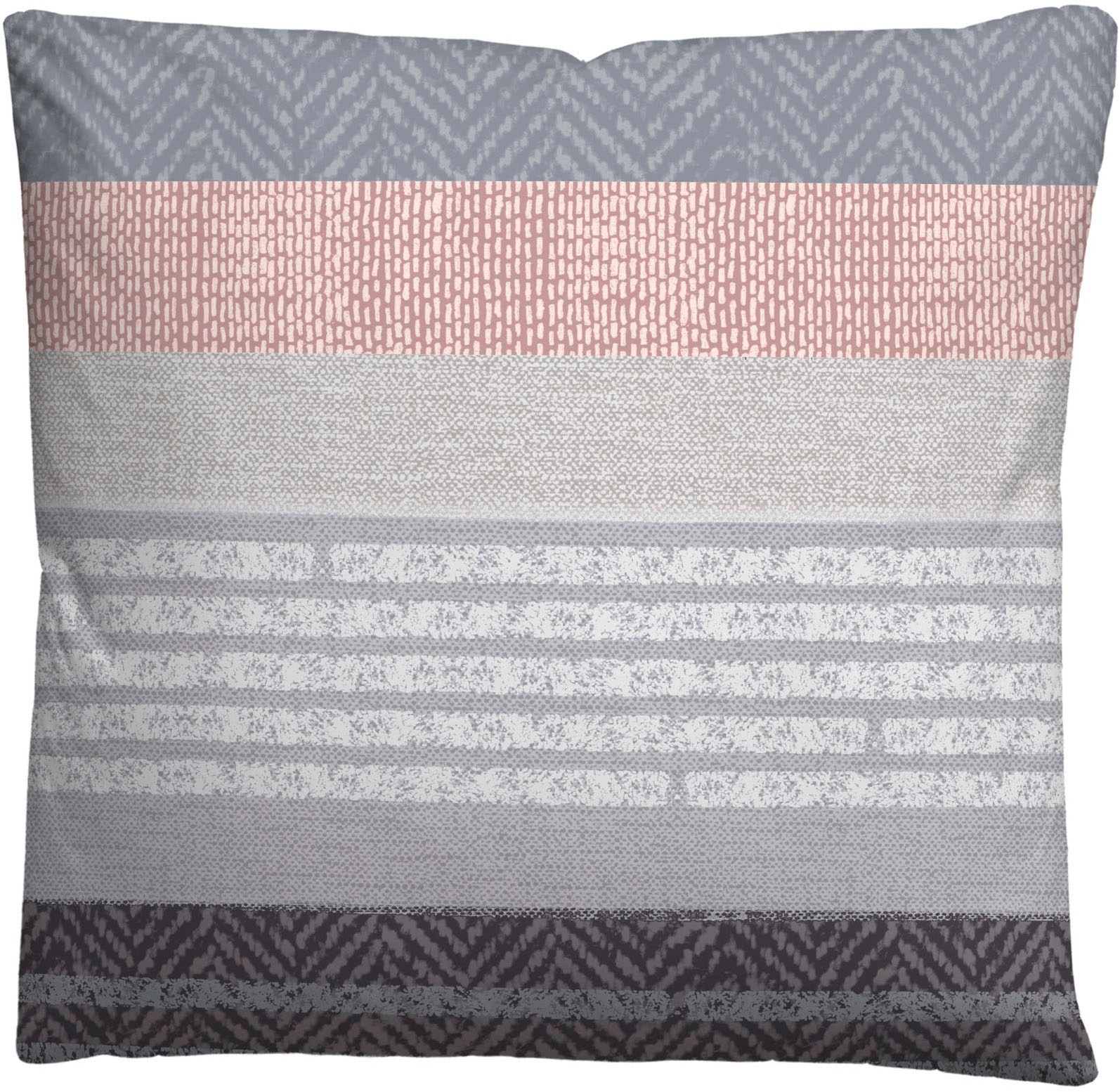 Biberna Bettwäsche »0004104« 2 Stk. tlg. wohlig warm + weich, pflegeleicht, 100% Baumwolle, Reißverschluss