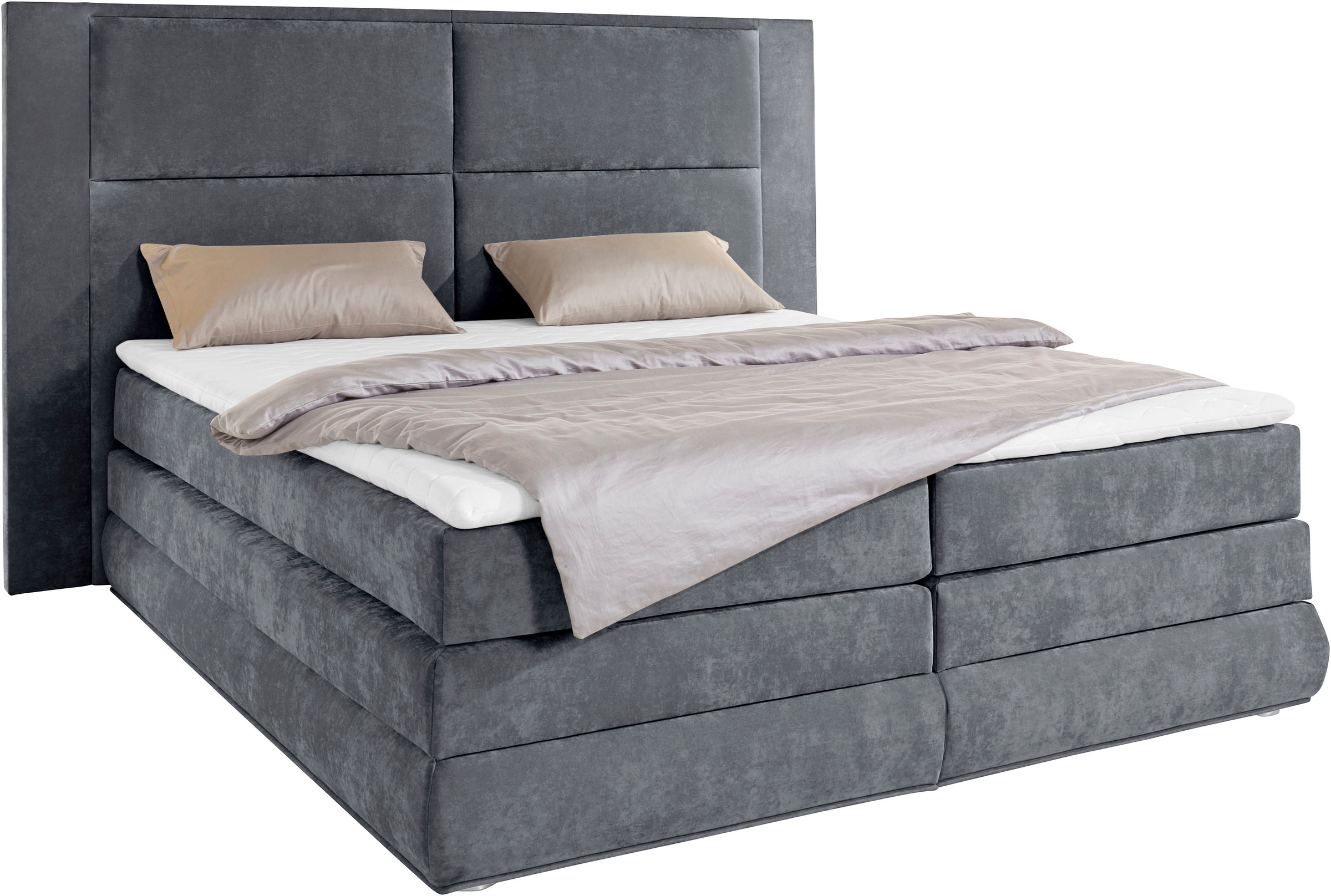 COLLECTION AB Boxspringbett »Copenhagen« inklusive Bettkasten, Topper, wahl günstig online kaufen