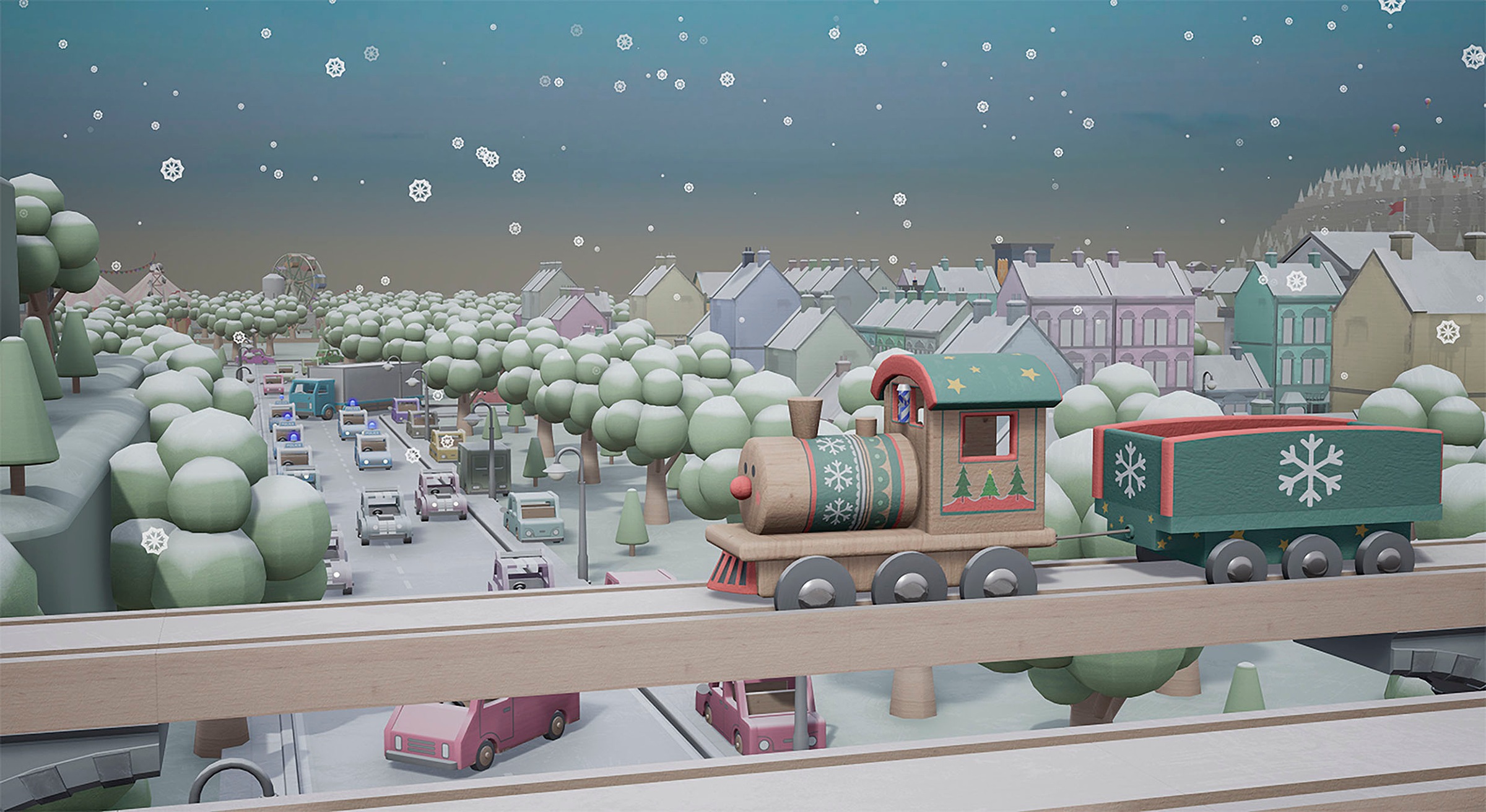 NBG Spielesoftware »Maxx Tech Tracks Winter Wonder« Nintendo Switch