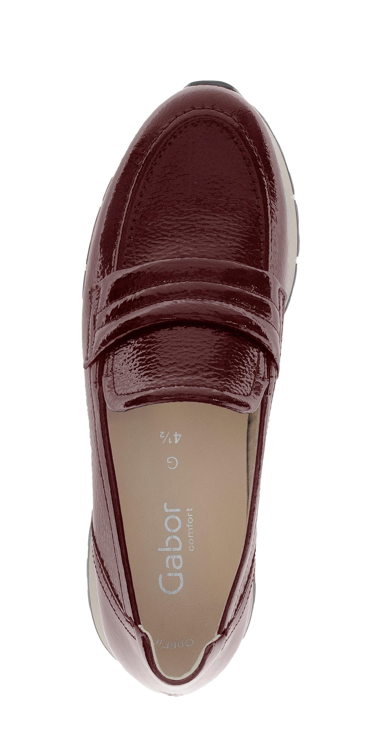 Gabor Slipper »FLORENZ«, Plateau, Schlupfschuh, Komfortschuh in Bequemweite G (= weit)