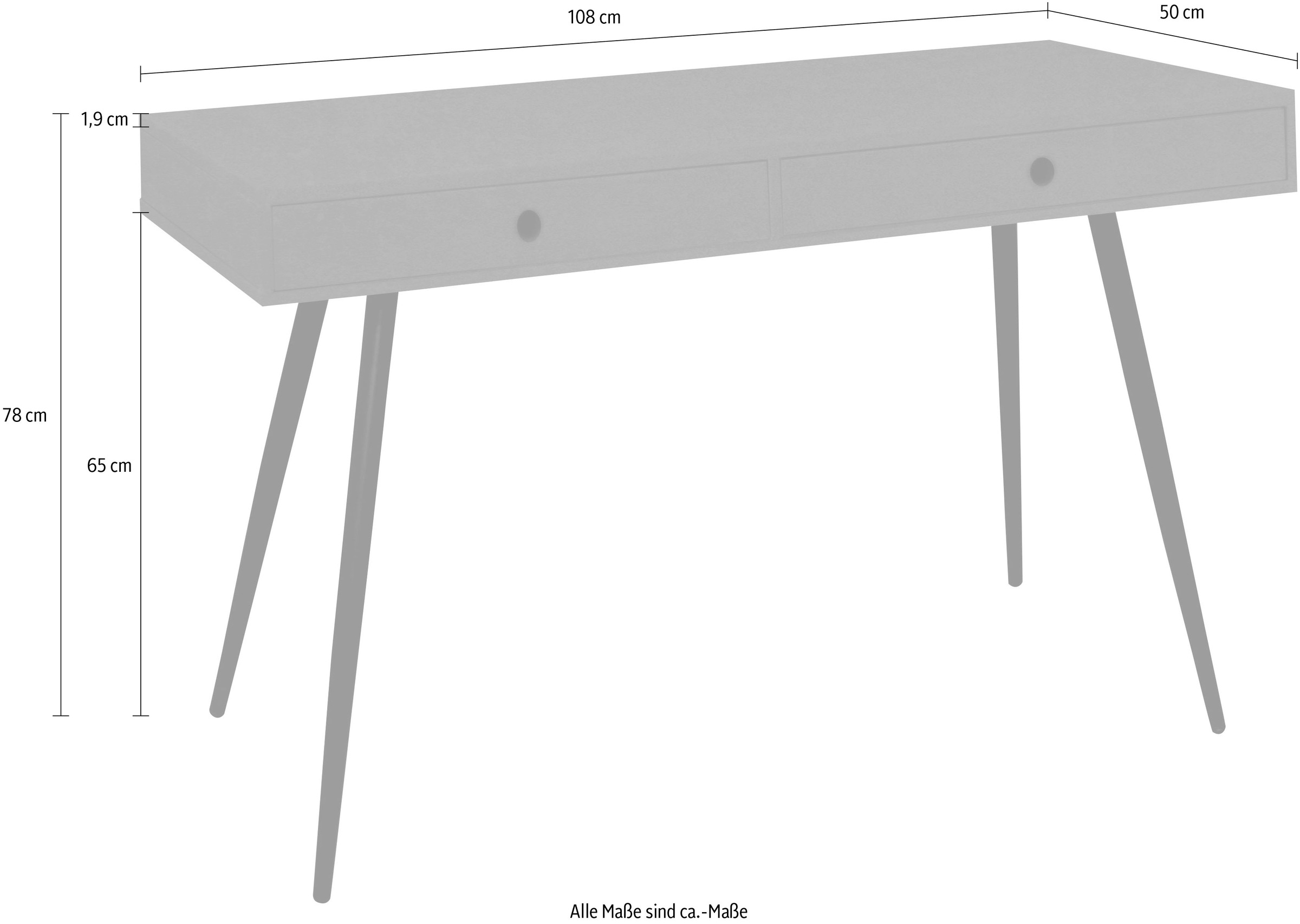 Mäusbacher Schreibtisch »Big System Office«, Breite 108 cm günstig online kaufen