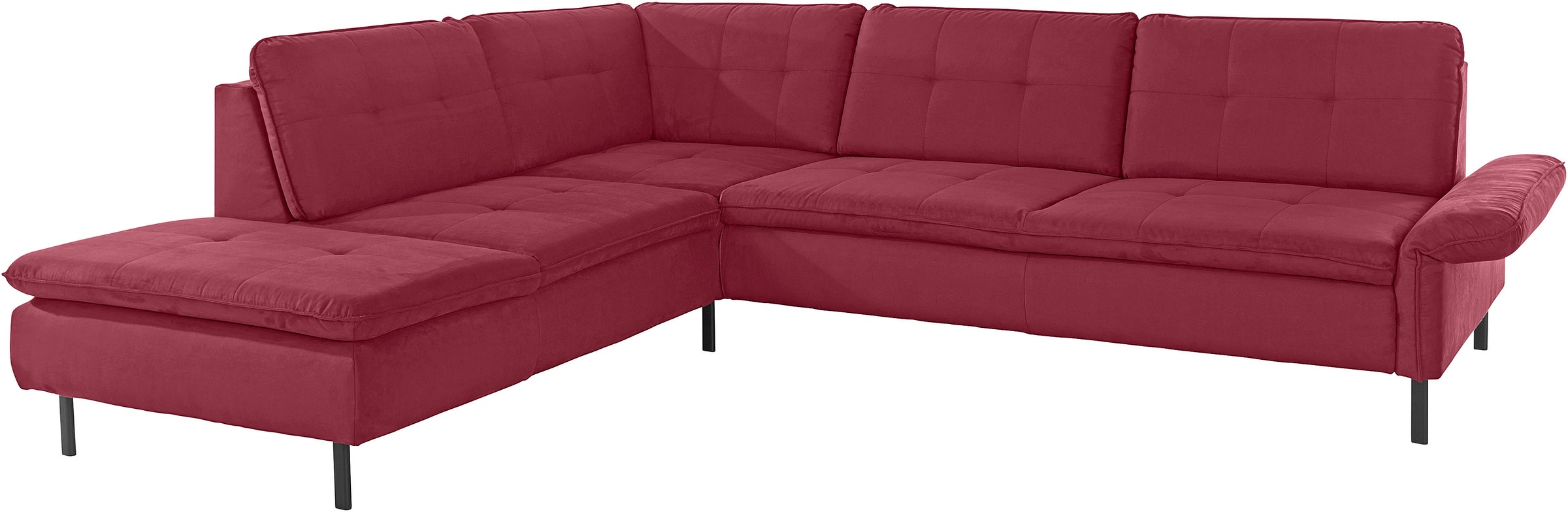 INOSIGN Ecksofa »Birkholm L-Form«, Armlehnverstellung, auch in Easy Clean Bezug - mit Wasser zu reinigen
