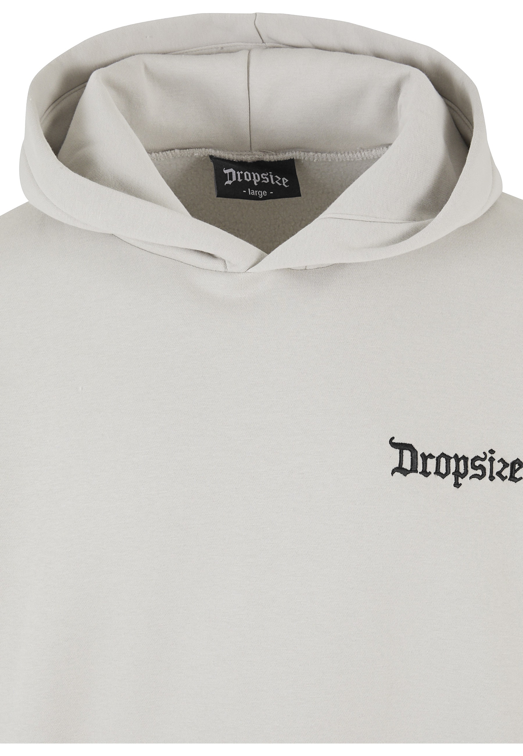 Dropsize Kapuzenpullover »Dropsize Herren Heavy Oversize Puffer Logo Backprint Hoodie« 1 Stk.