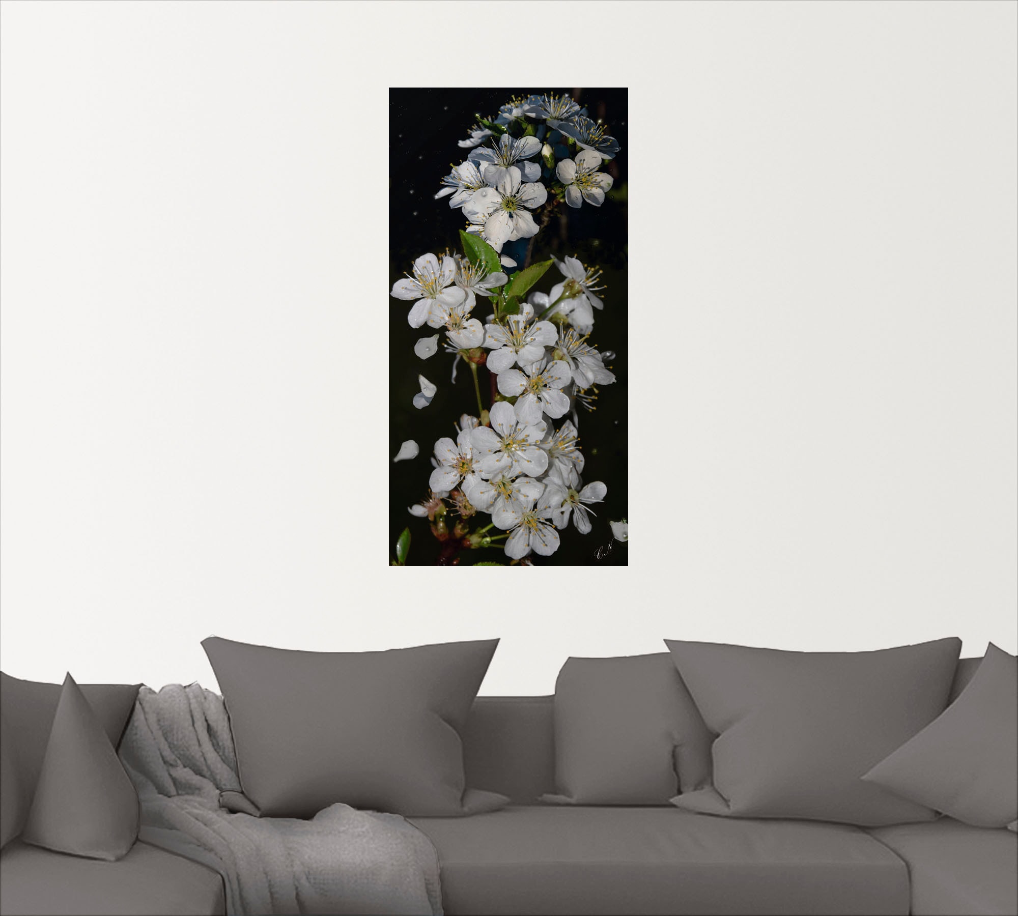 Artland Wandbild »Baumblüte«, Blumen, (1 St.), als Leinwandbild, Poster, Wa günstig online kaufen